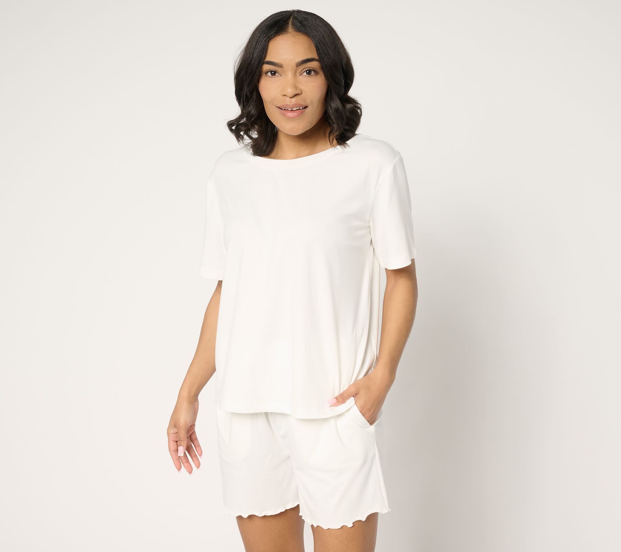 Berkshire Homewear Silky Smooth Relaxed Tee & Short Set