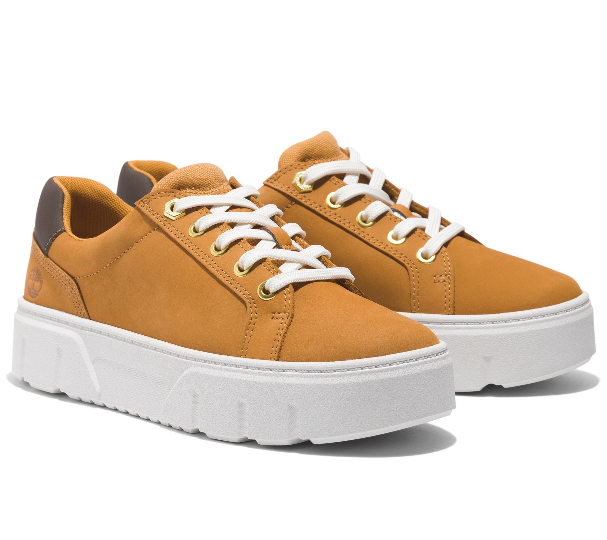 As Is Timberland Laurel Court Suede Lace-Up Sneakers