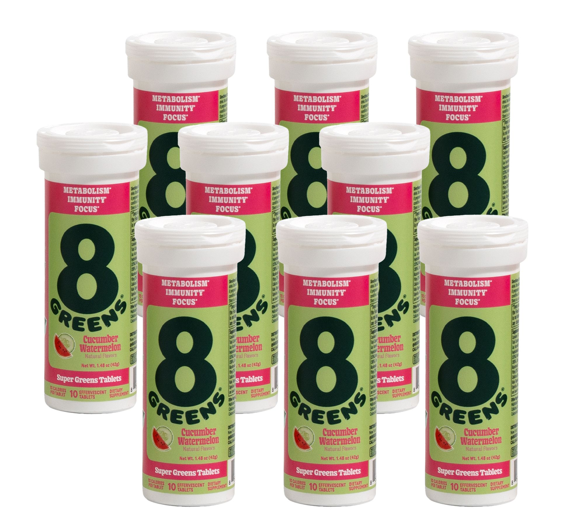 8Greens Effervescent Drink Tablets 90-Count