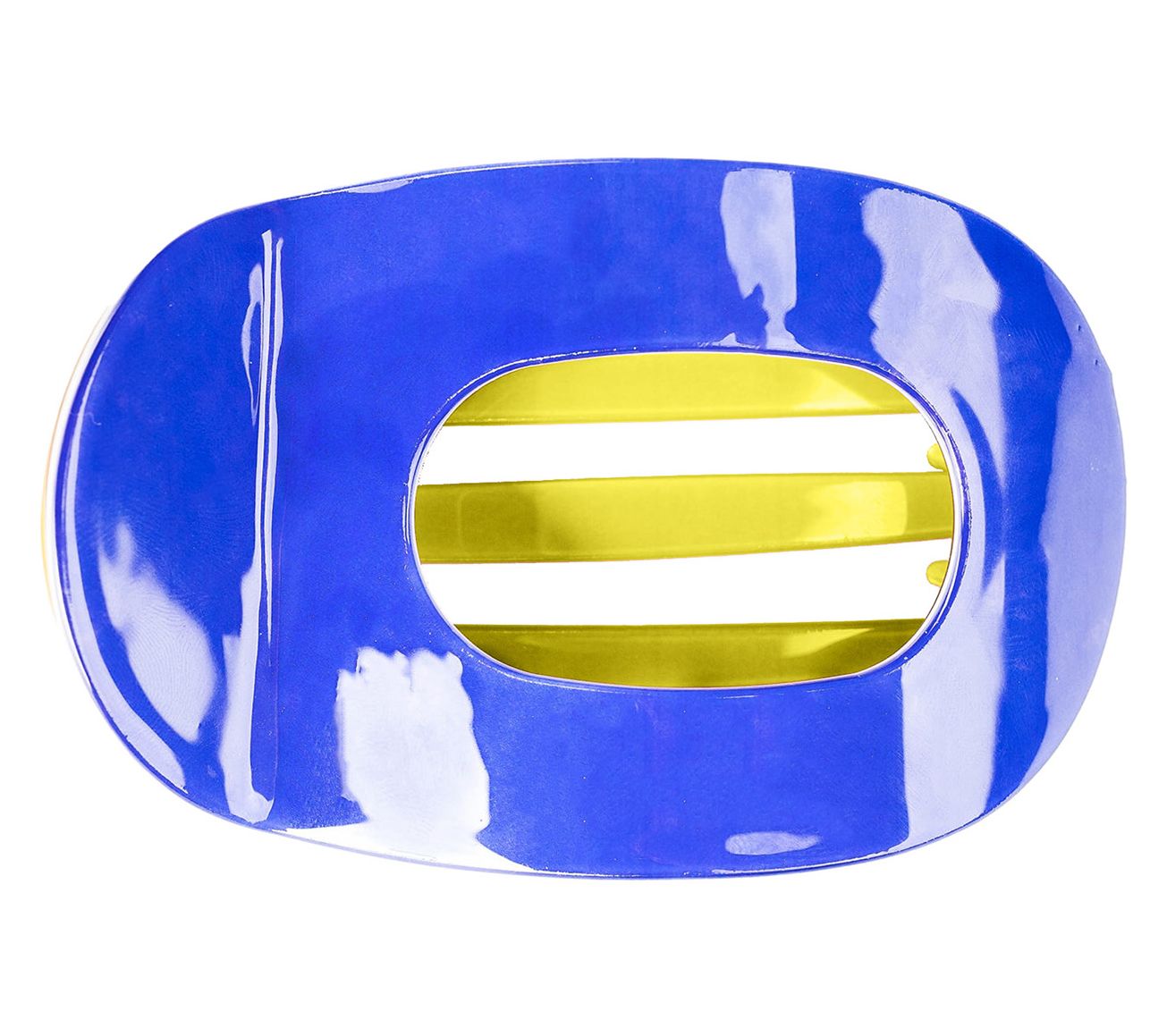 Violet & Brooks Colorblock Flat Claw Clip