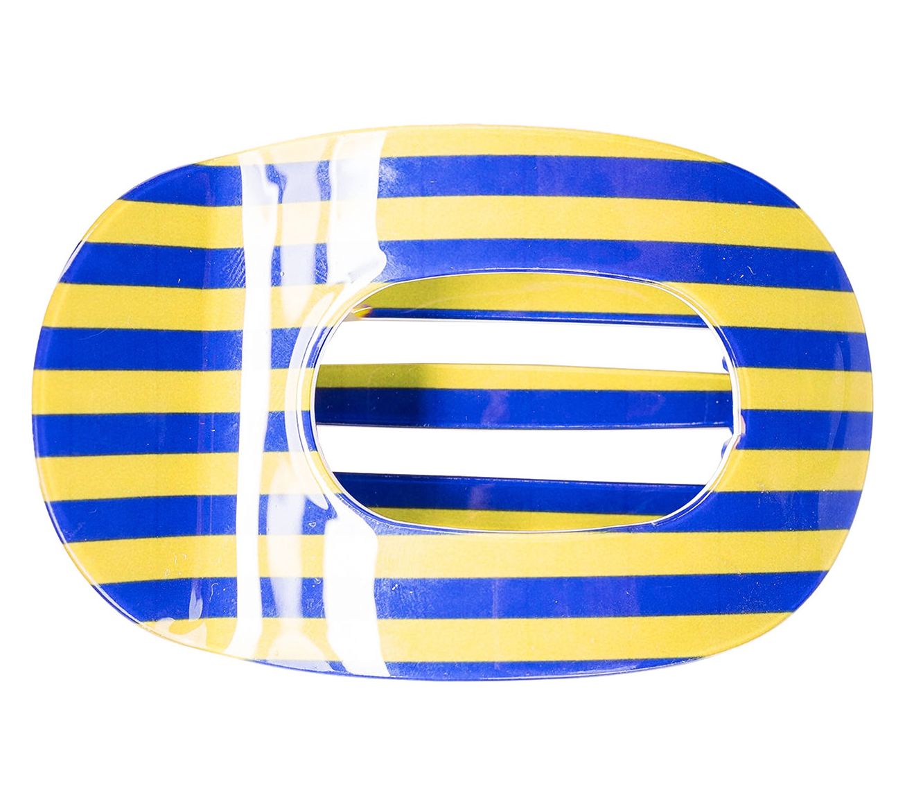 Violet & Brooks Colorblock Flat Claw Clip