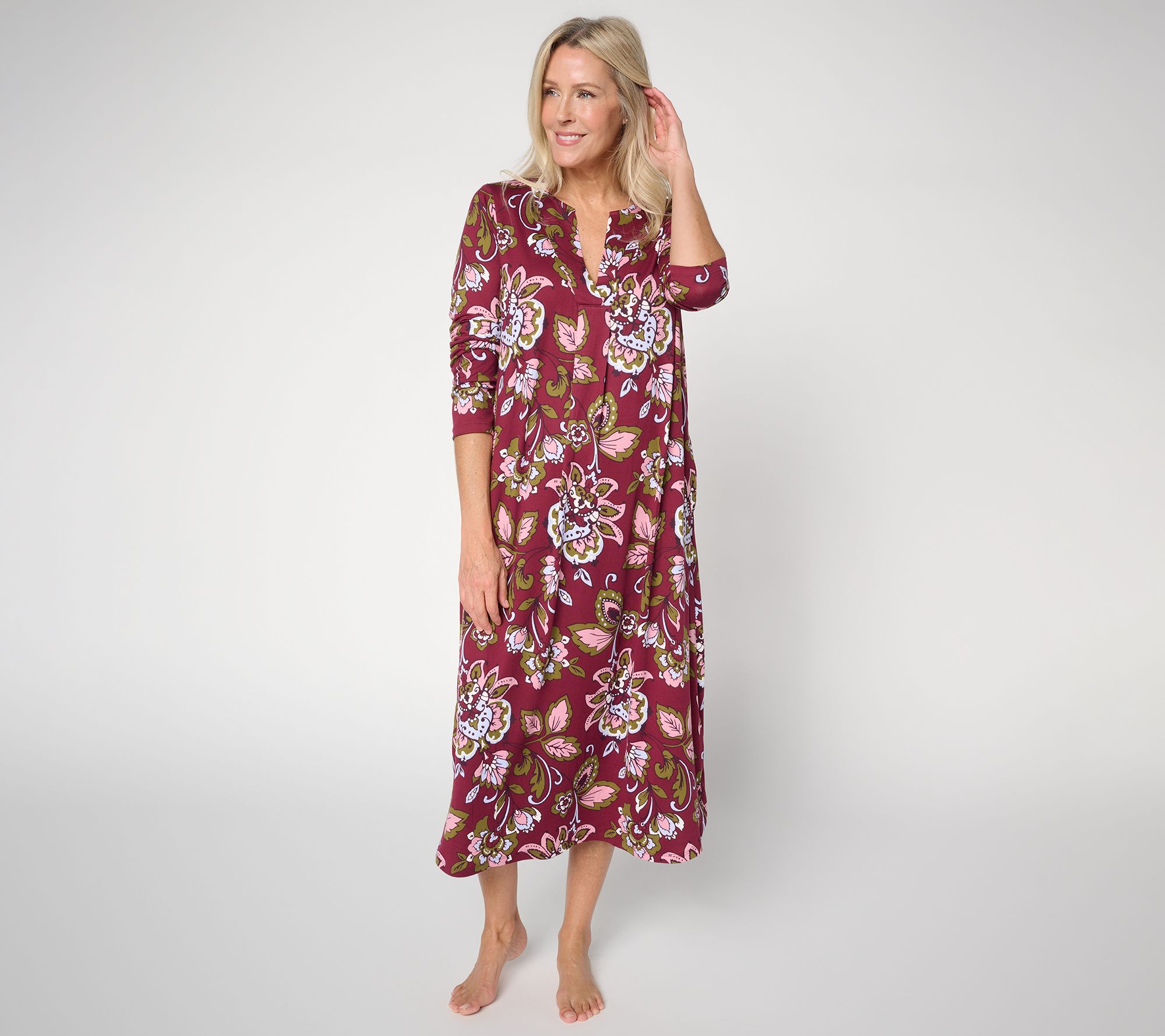 Carole Hochman Feather Soft Long Gown