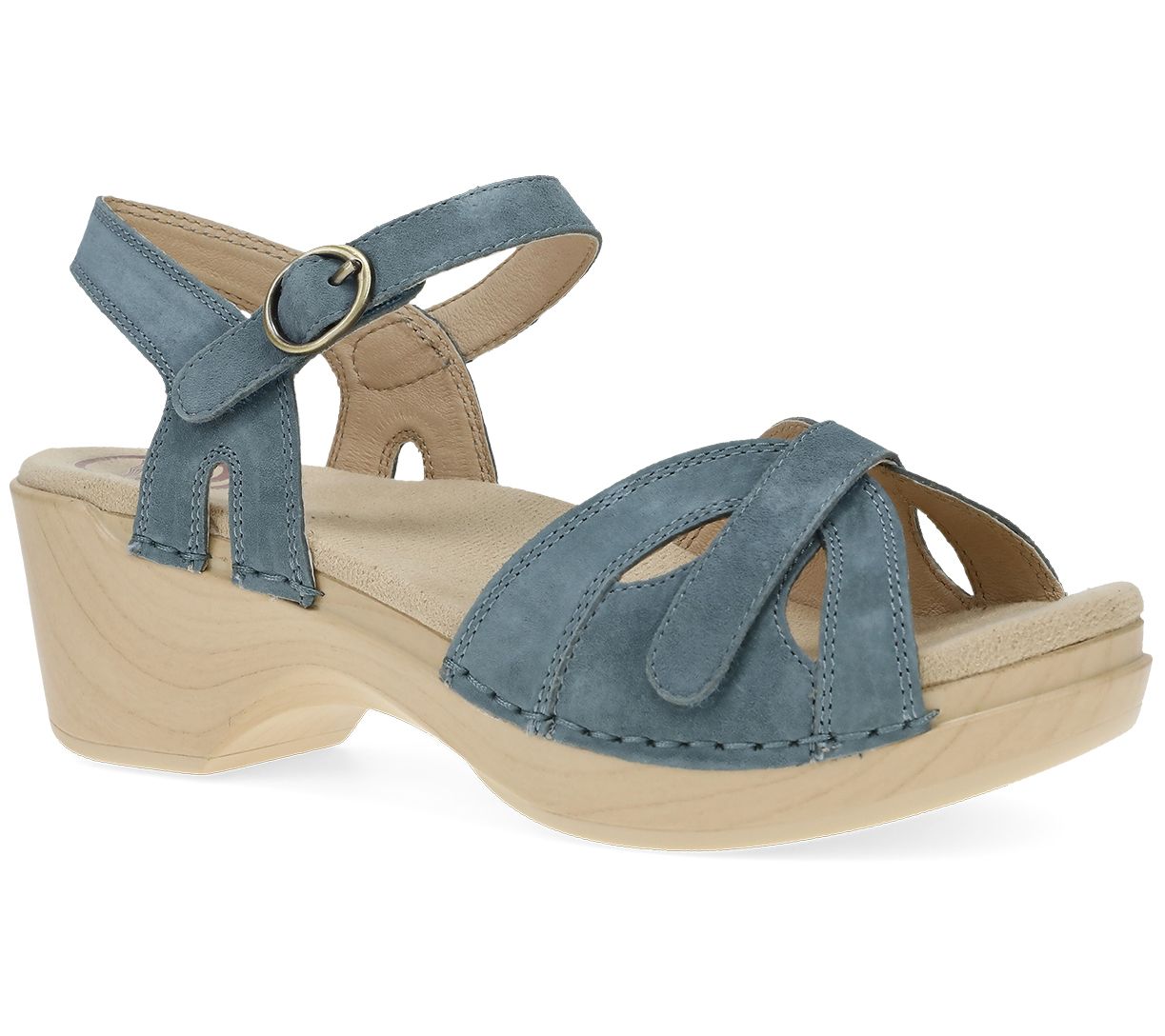 Dansko Season Denim Suede Sandal