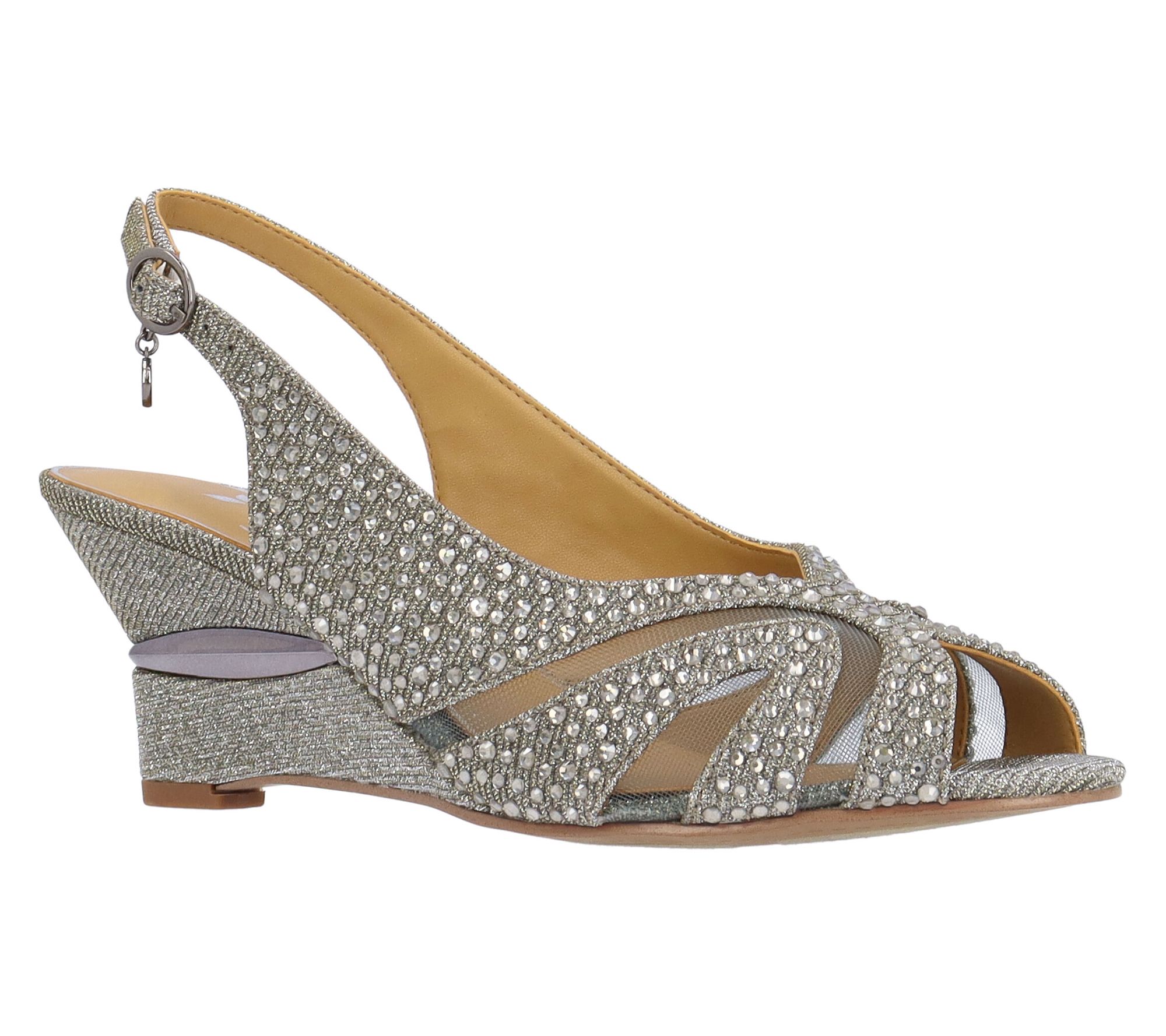 J. Renee' Wedge Sandal - Lovela Fabric
