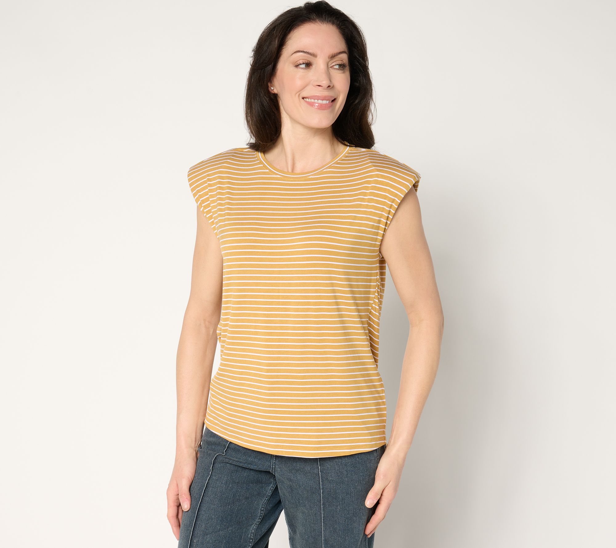 "As Is" Me by Jennie Garth Harbor Striped Tee