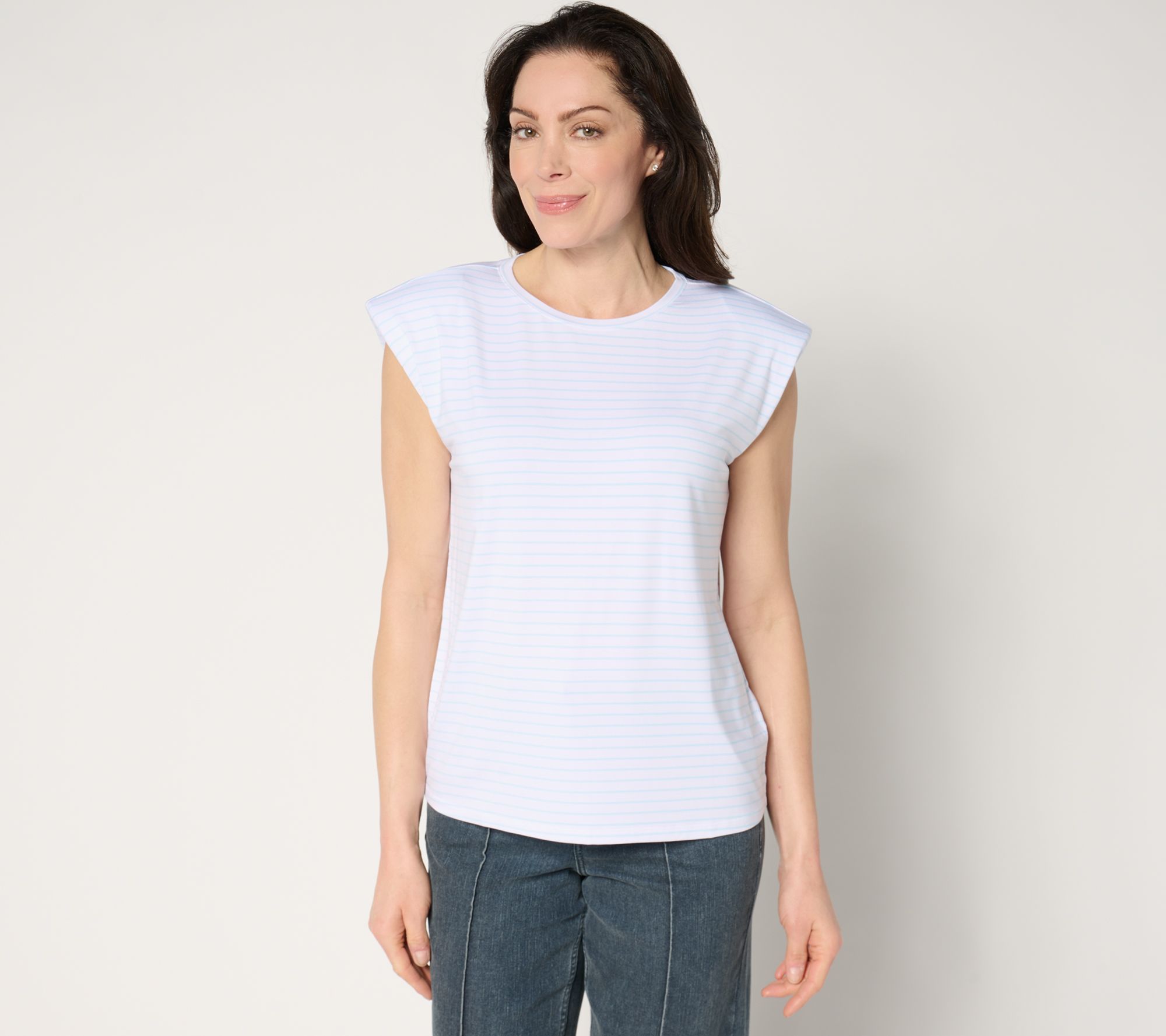 "As Is" Me by Jennie Garth Harbor Striped Tee