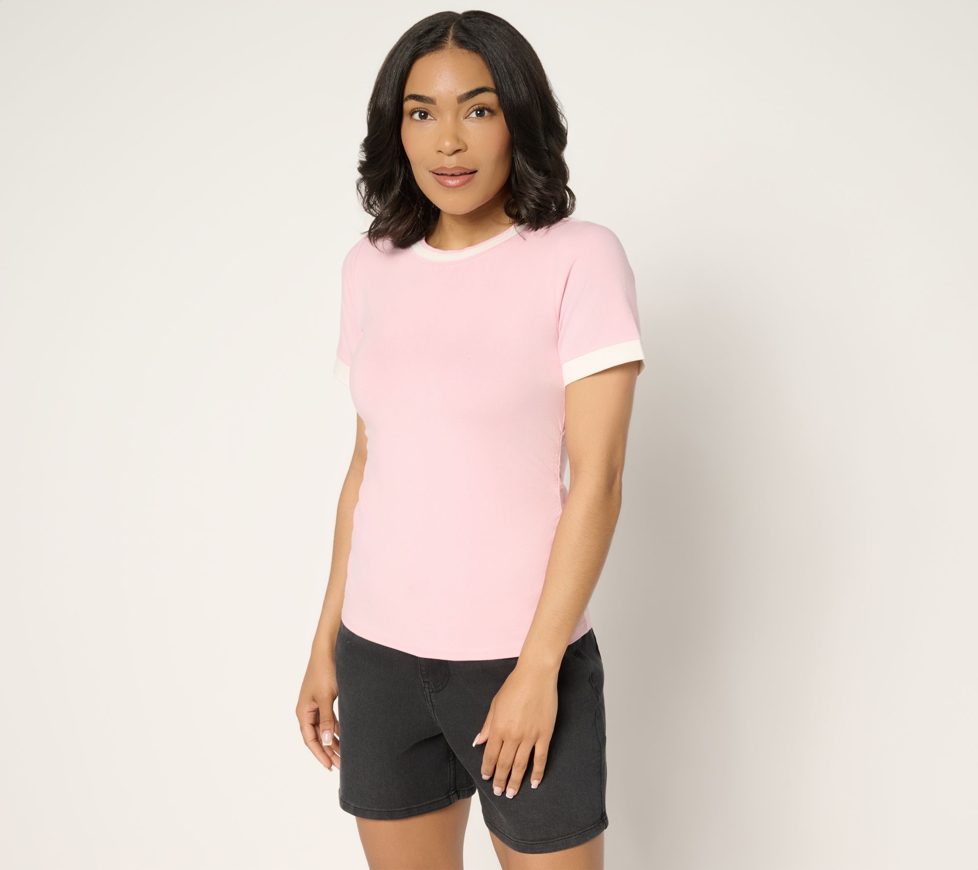 "As Is" Me by Jennie Garth Forum Ruched Tee