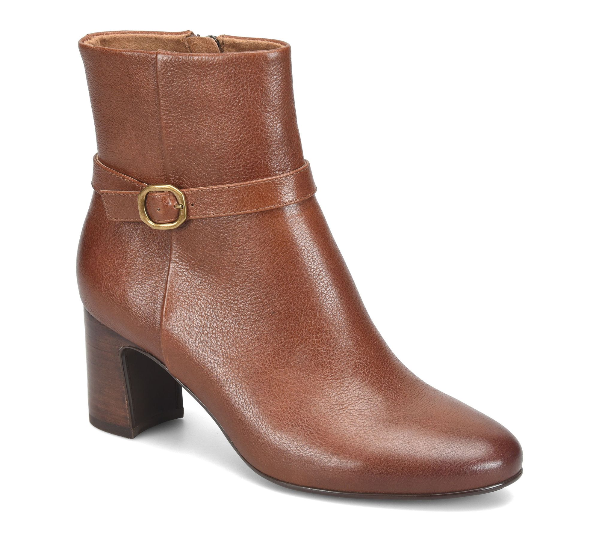 Sofft Buckled Leather Boot - Albany