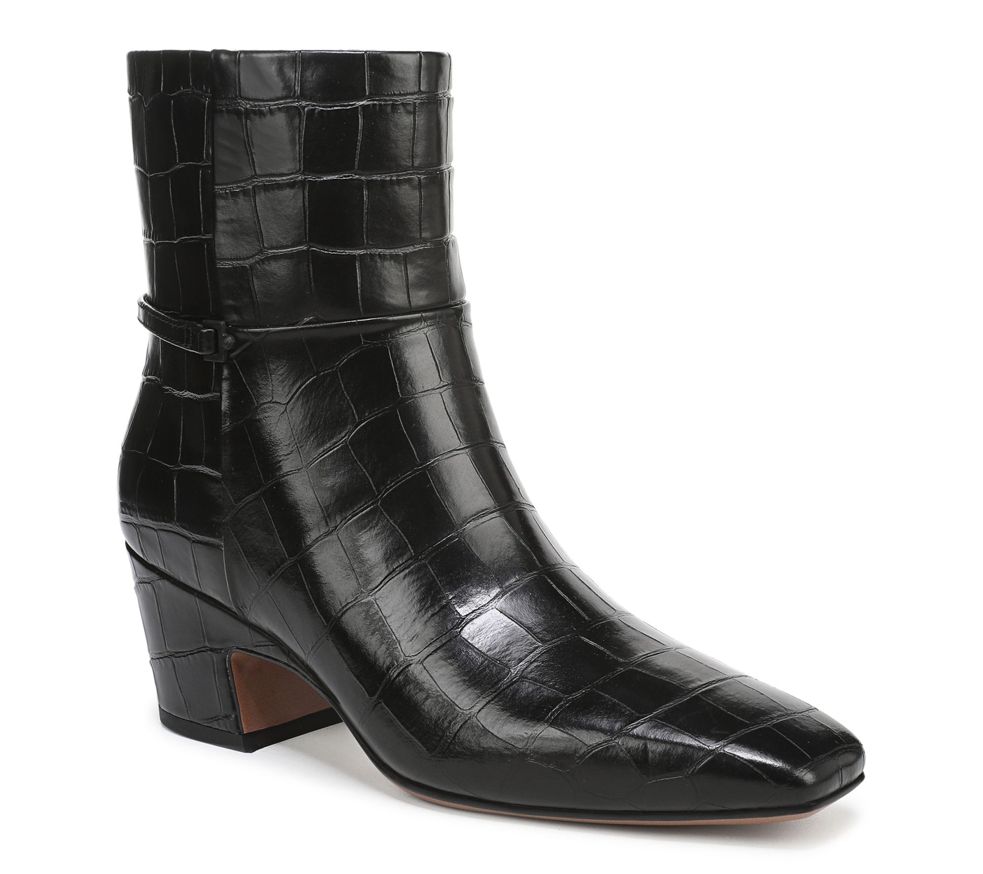 Franco Sarto Leather Ankle Bootie - Saydie
