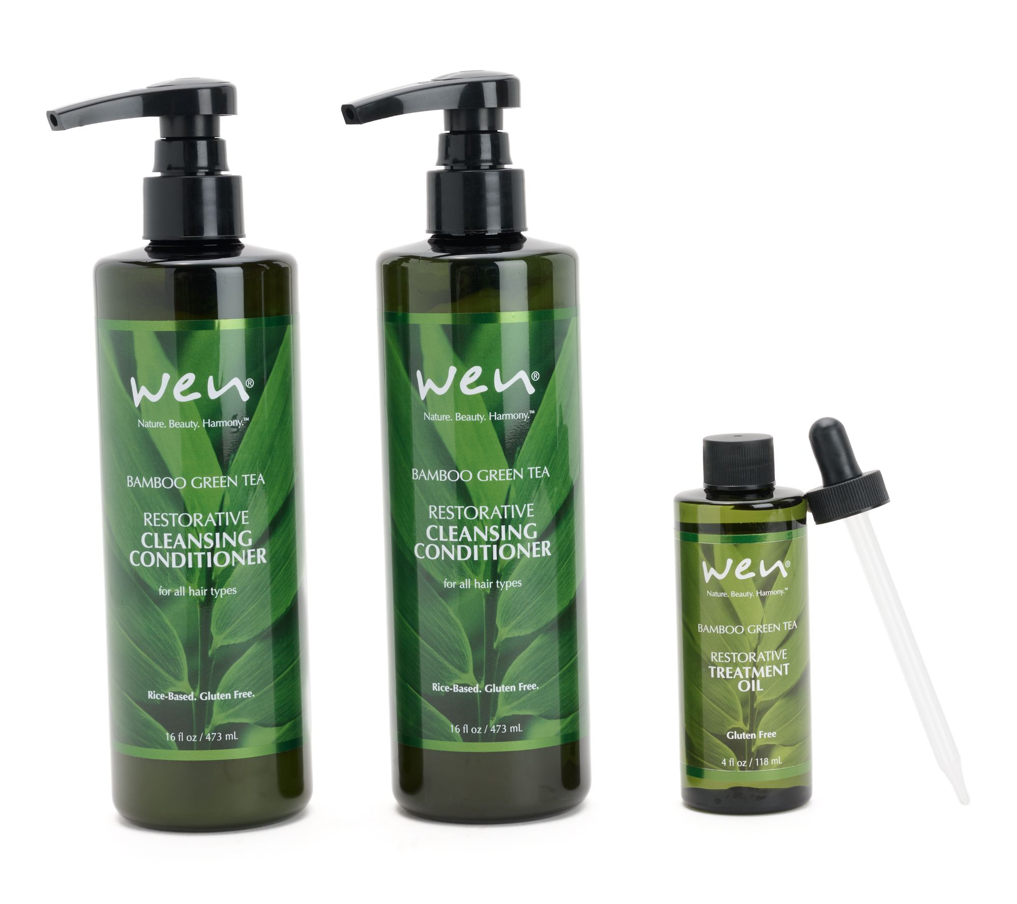 WEN by Chaz Dean Rice Cleansing Duo with Treatment Oil