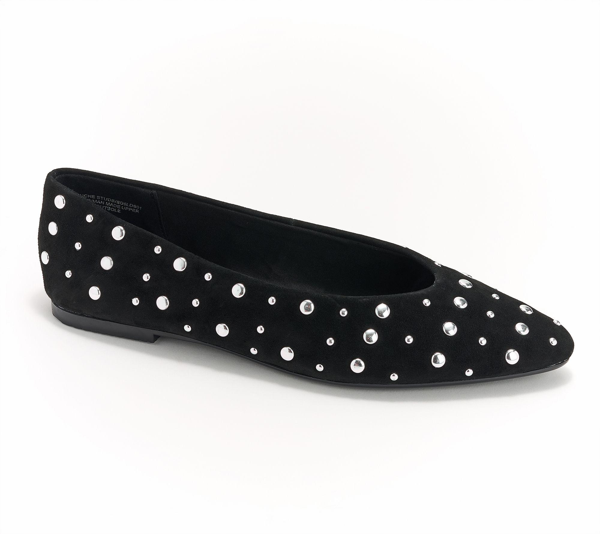 Splendid Suede Studded Flats - Latouche