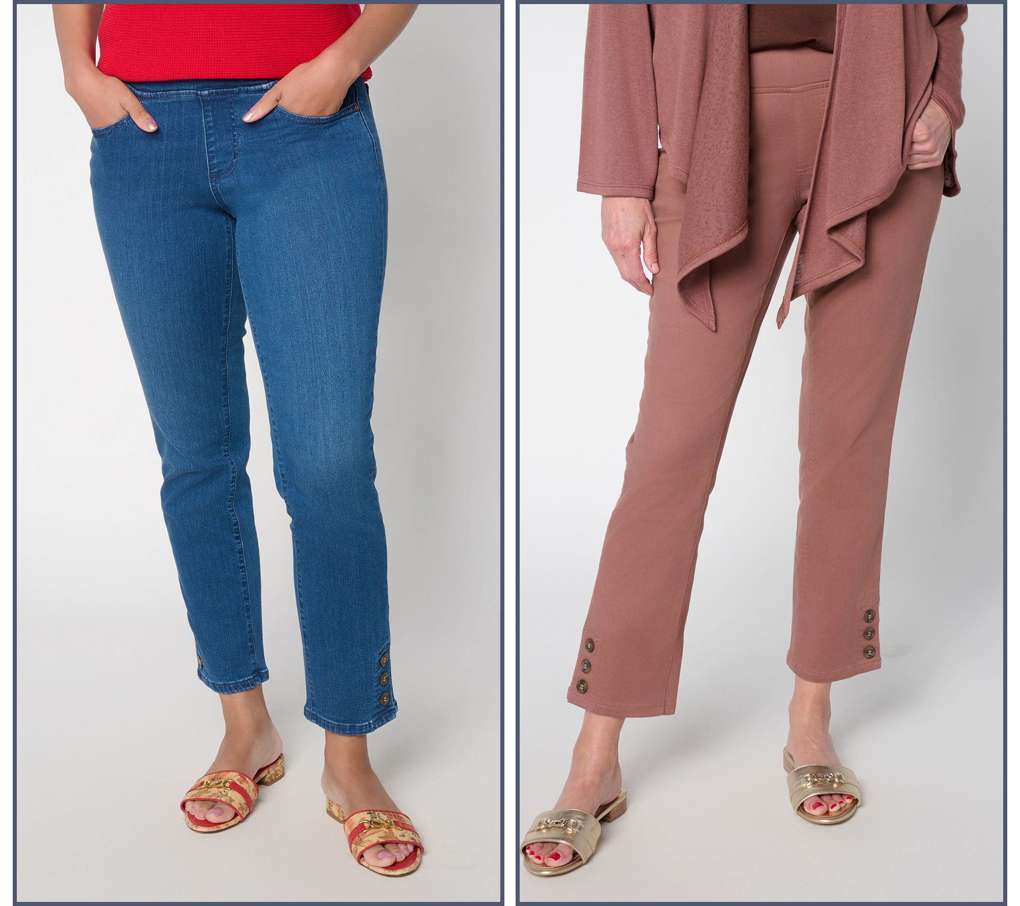 Belle by Kim Gravel TripleLuxe Ankle Jean