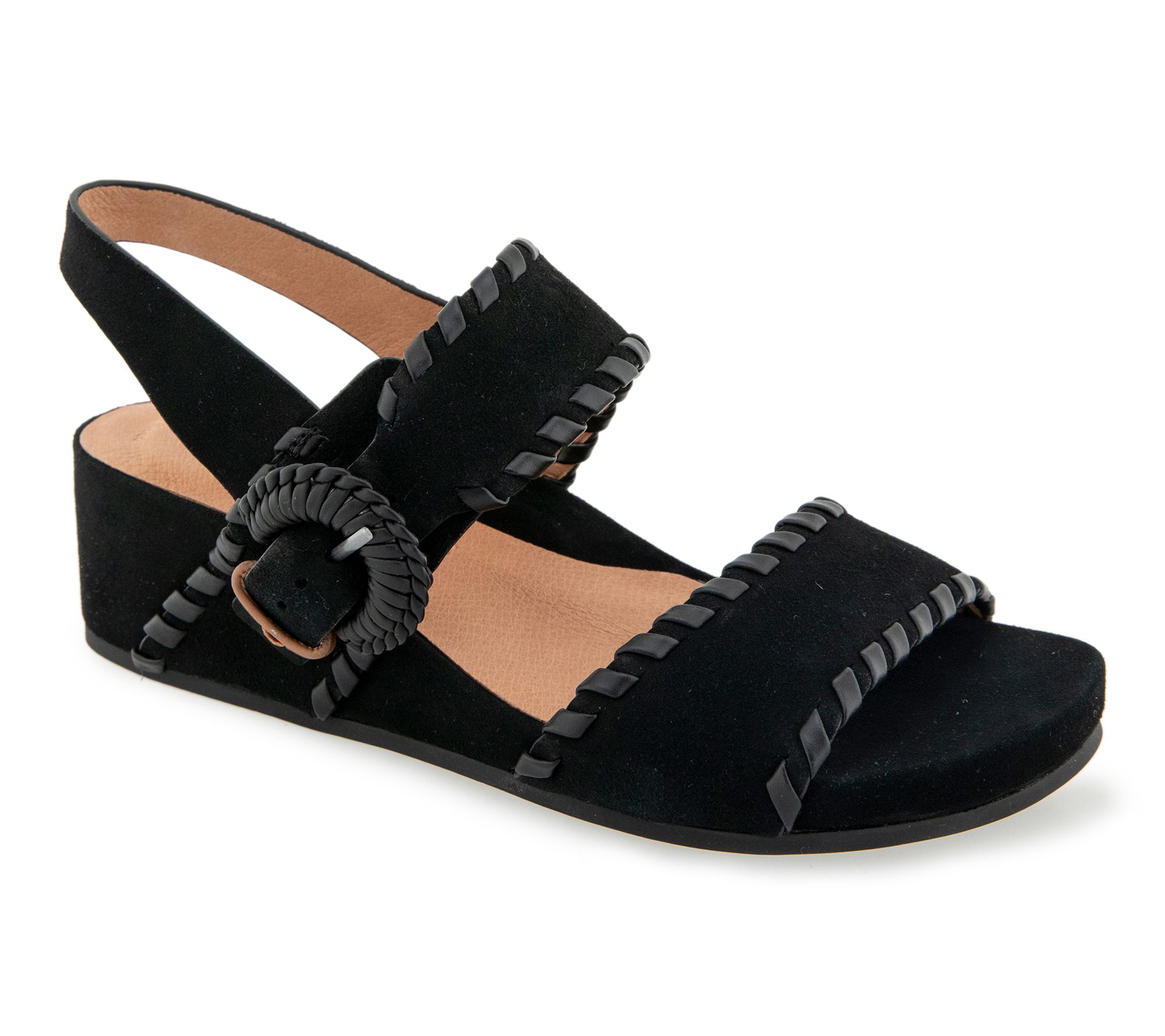 Gentle Souls by Kenneth Cole Suede Wedges -Gayle