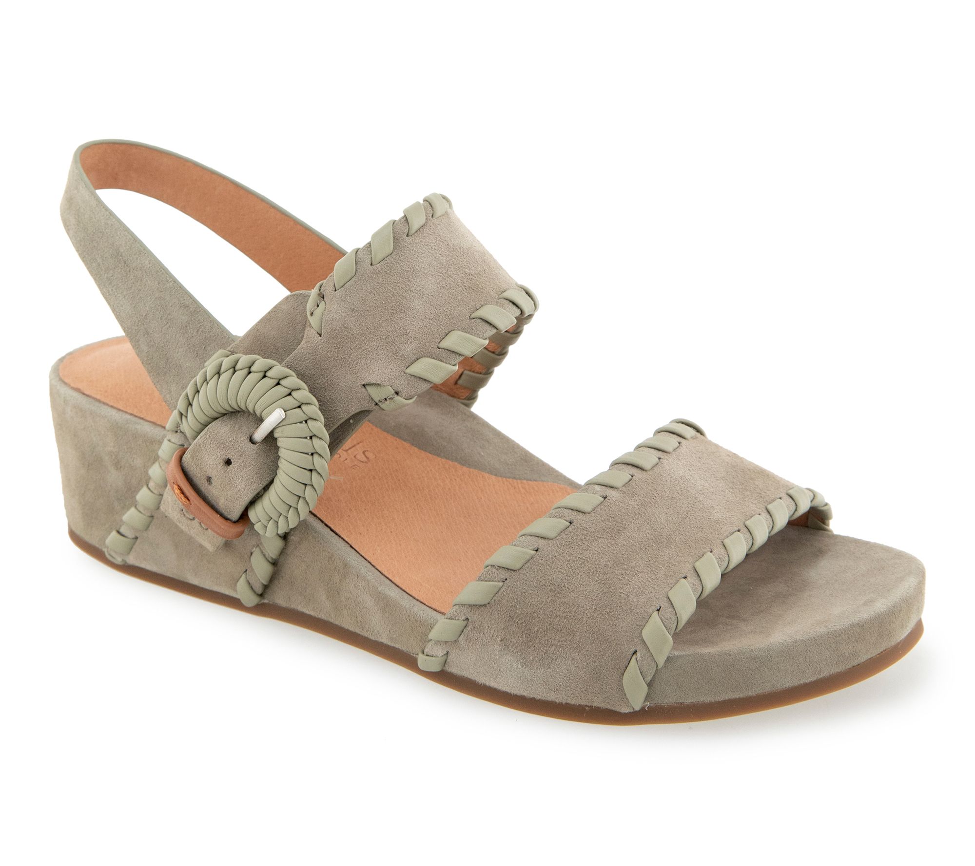 Gentle Souls by Kenneth Cole Suede Wedges -Gayle