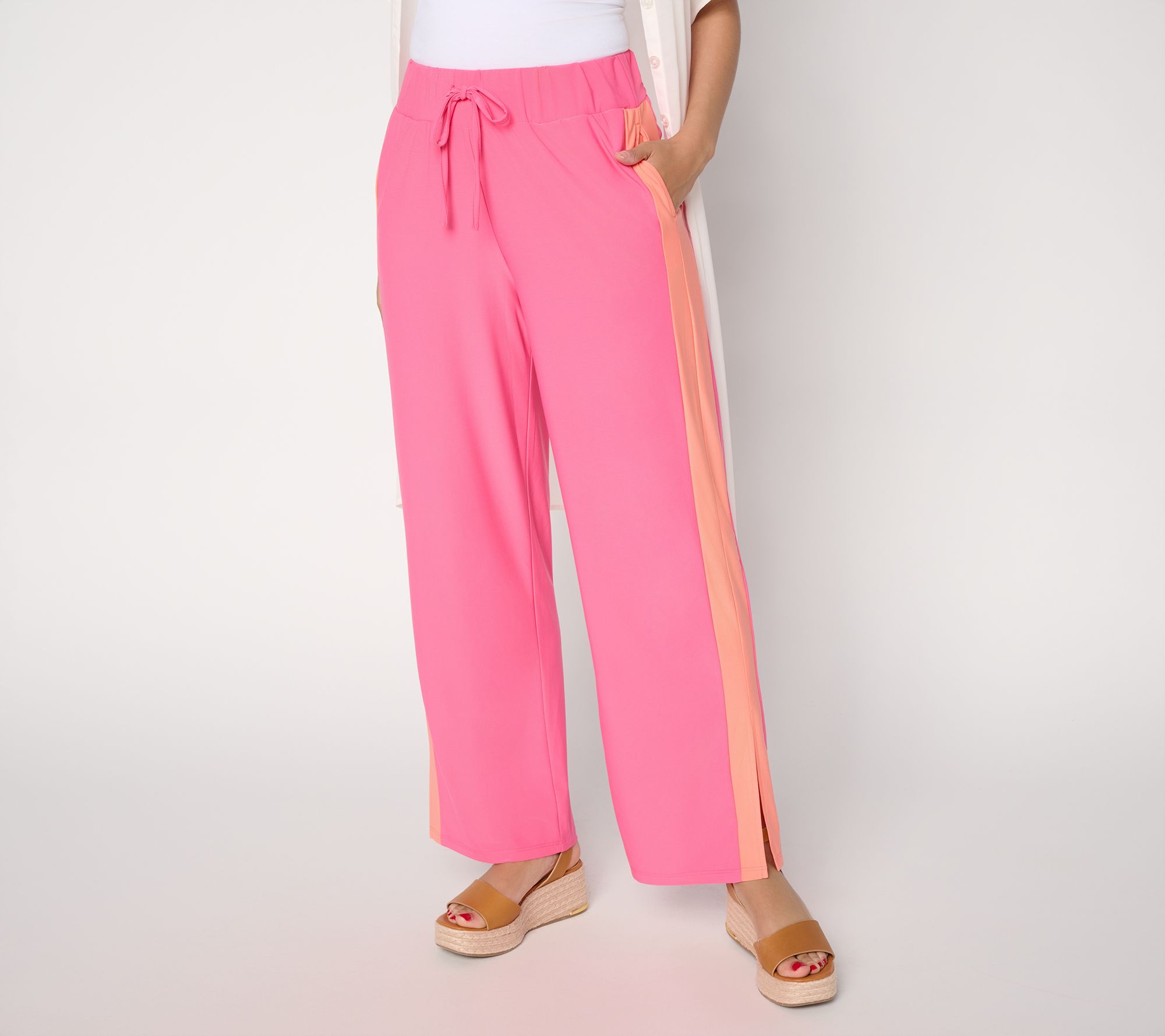 "As Is" Brandis Dress Out Loud Reg Discovery Knit Colorblock Pant