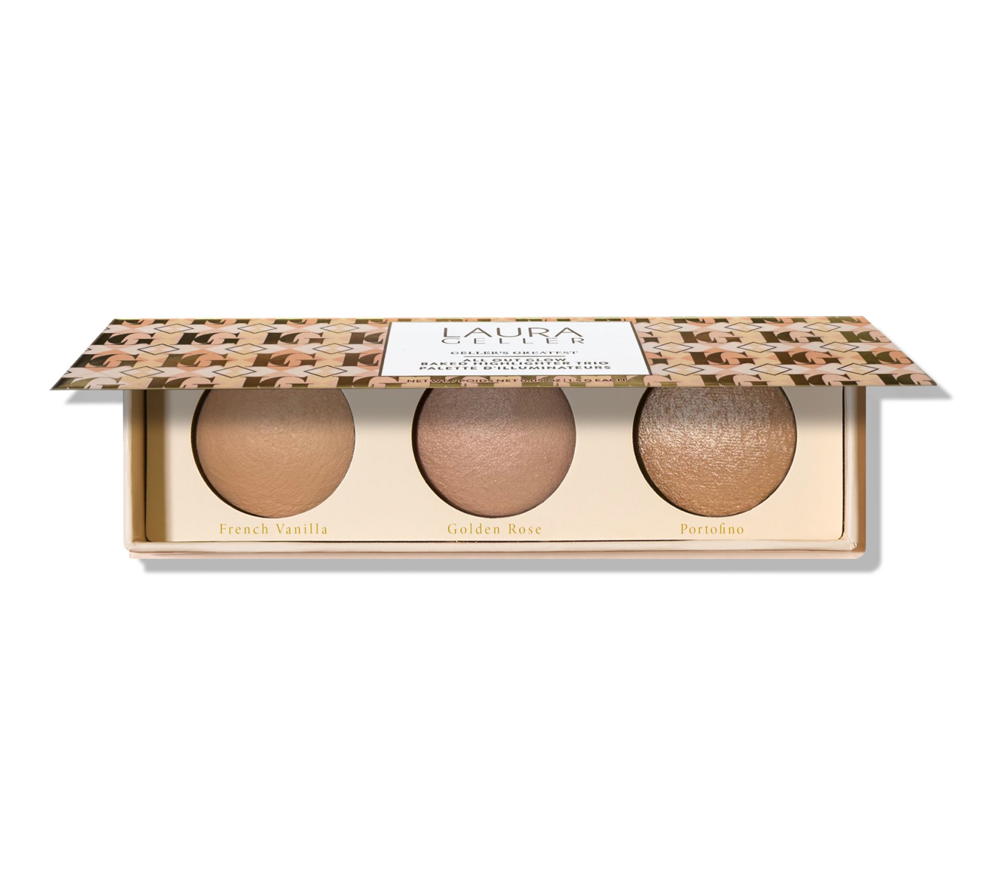 Laura Geller's Greatest All Out Glow Highlighter Trio