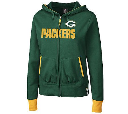 NFL Green Bay Packers Women's Chant Hooded Fleece 