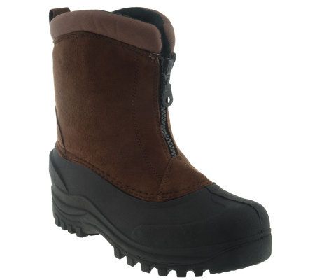 Men's Waterproof Zip-Front Boot with Thermolite by Itasca - Page 1 ...