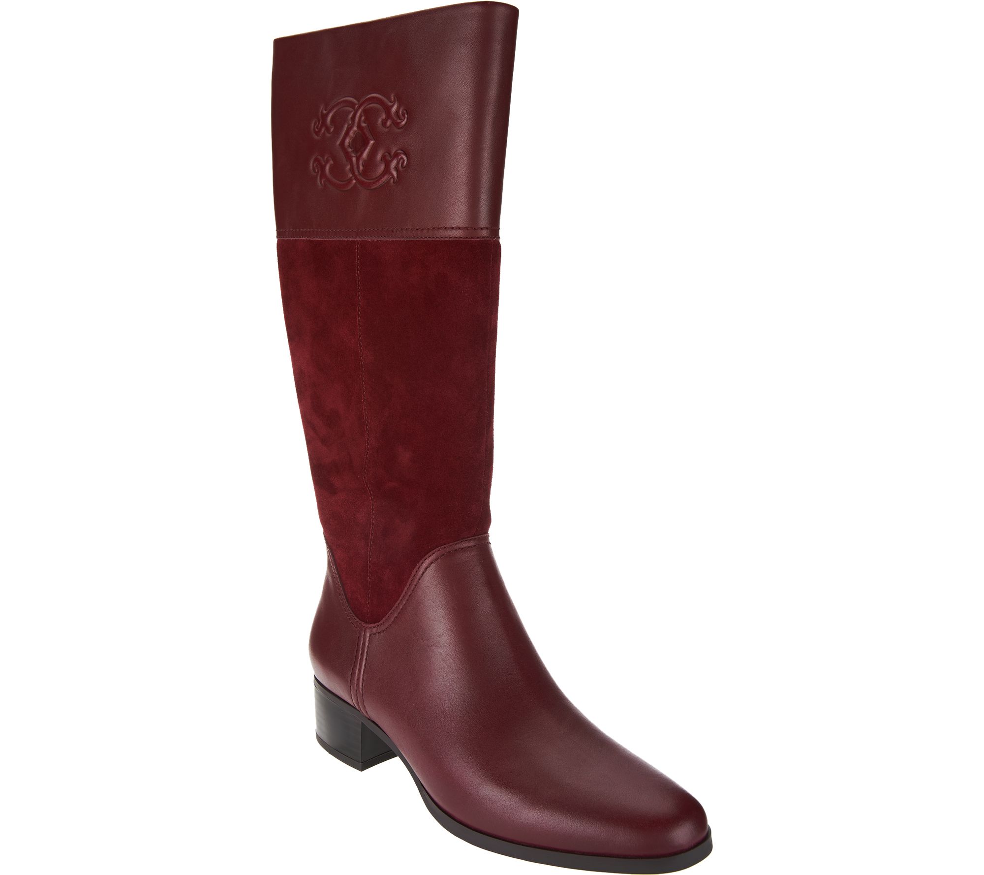 Qvc hot sale red boots