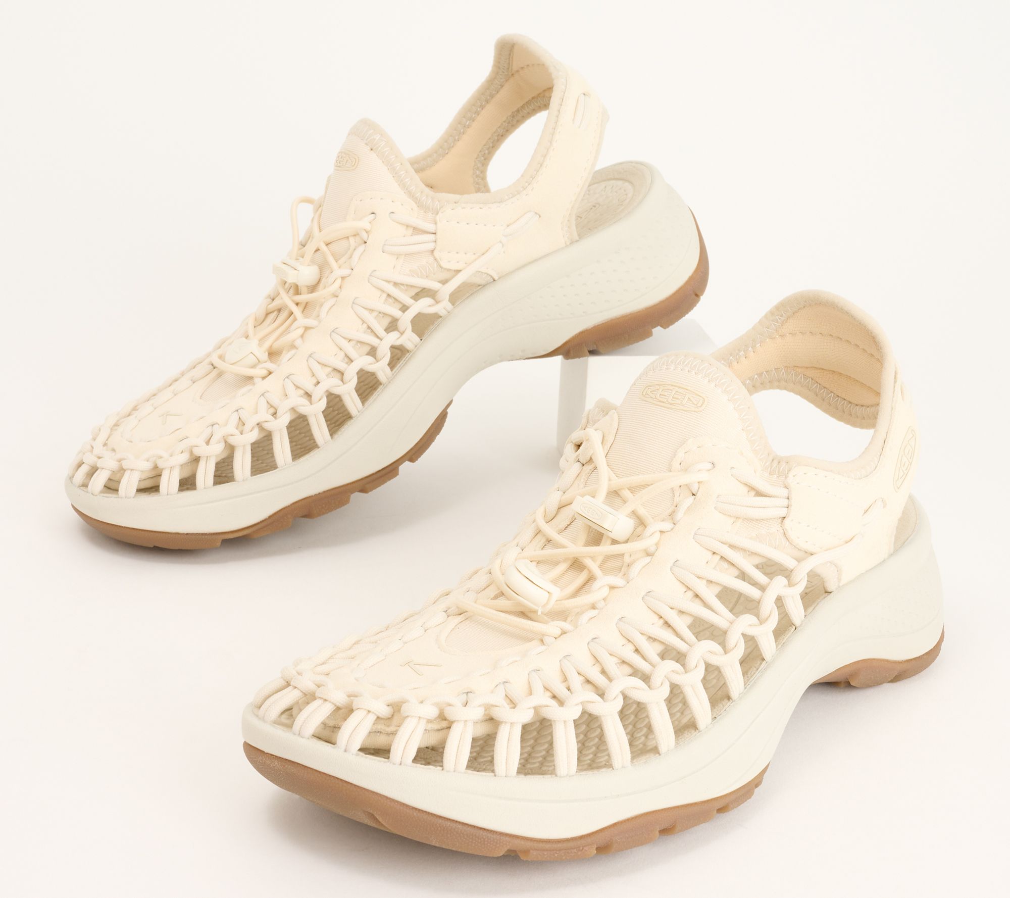 KEEN Braided Cord Bungee Sport Sandals - Uneek Astoria - QVC.com
