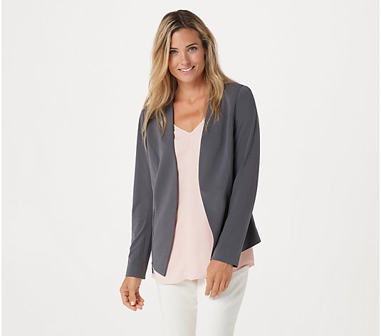 Belle by Kim Gravel Blazer with Hip Zippers