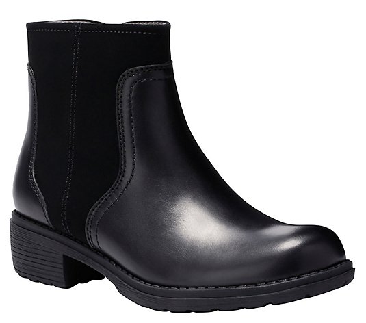Eastland Leather Zipper Boots - Meander