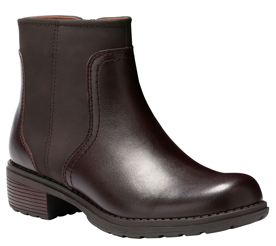 Eastland Leather Zipper Boots - Meander