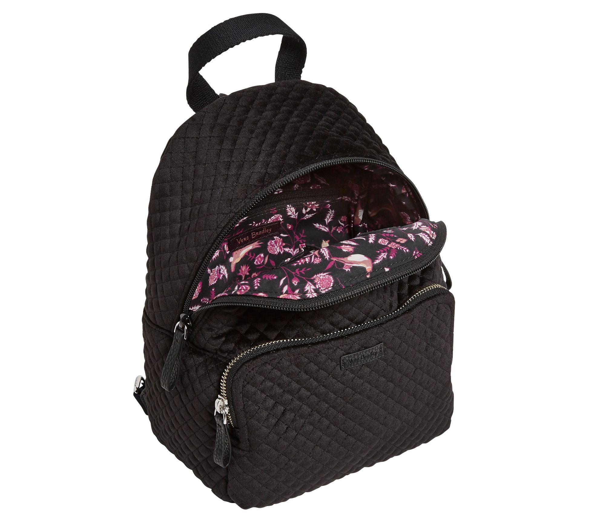 vera bradley velvet backpack