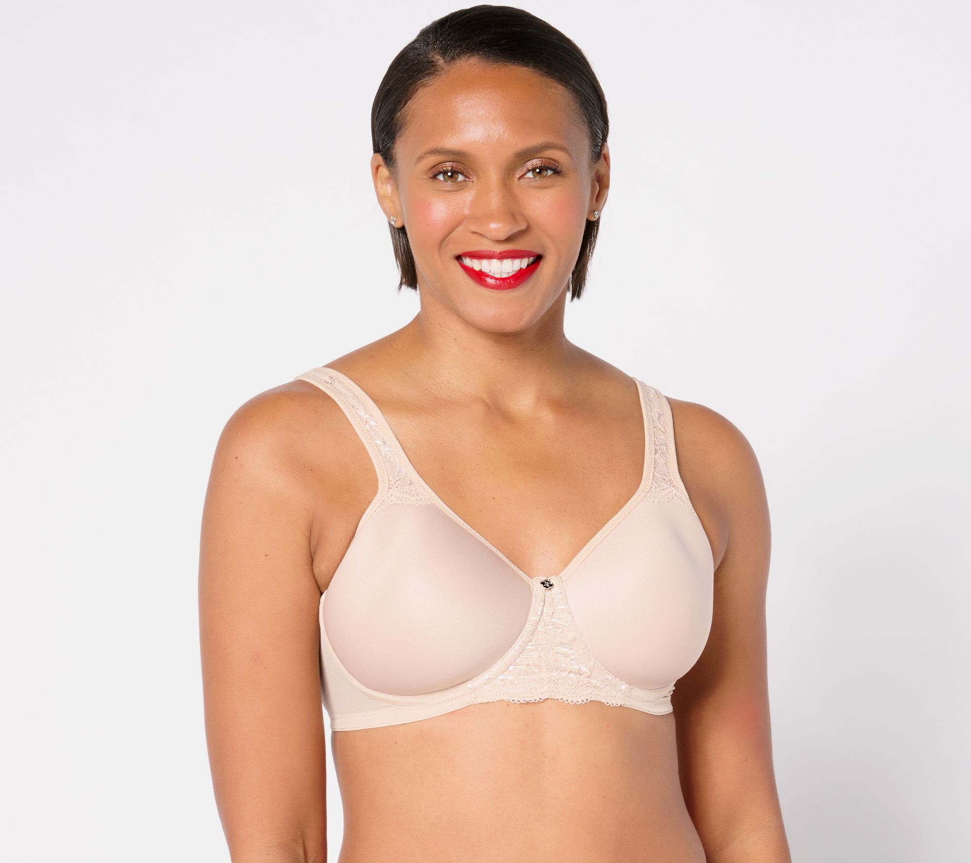 Breezies Natural Curves Full Coverage Contour Wirefree Bra