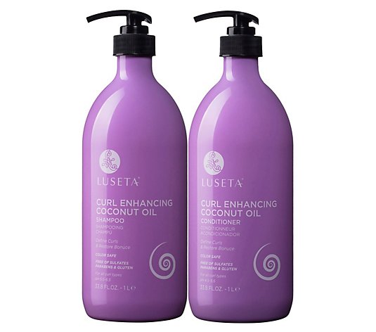 Luseta Super Size Curl Enhancing Shampoo & Conditioner Set