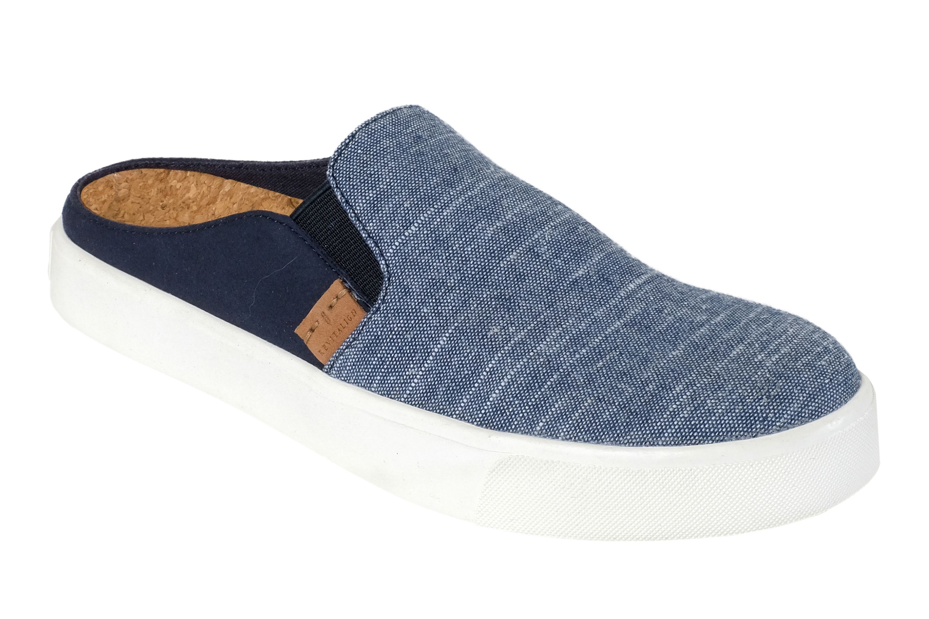 Revitalign Canvas Orthotic Mule Fashion Sneakers - Esplanade