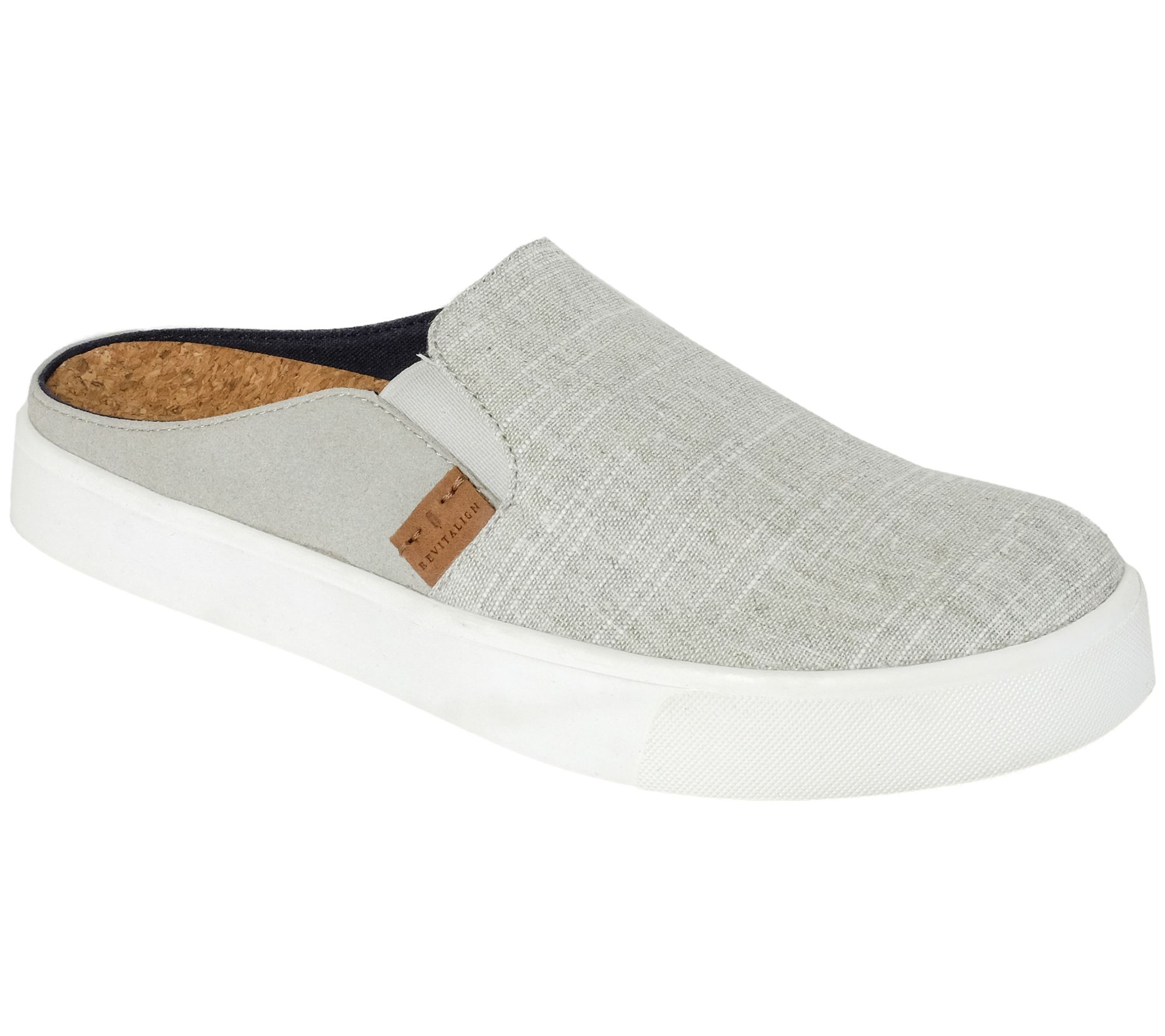 Revitalign Canvas Orthotic Mule Fashion Sneakers - Esplanade