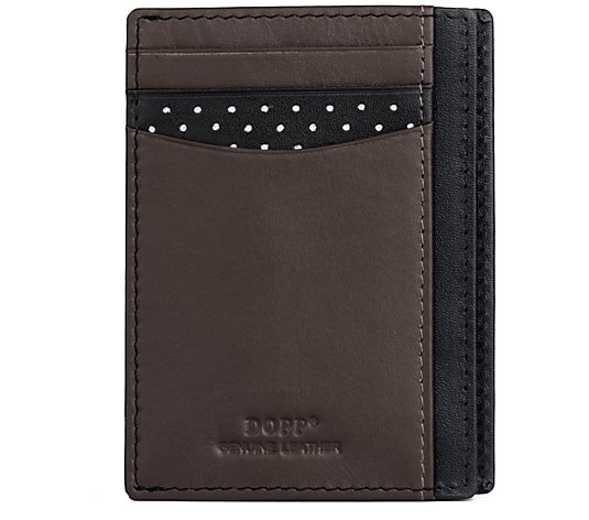 Dopp Alpha Men's RFID Front Pocket Get-Away Wallet