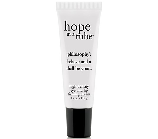 philosophy hope in a tube high density eye and lip cream, .5 oz.