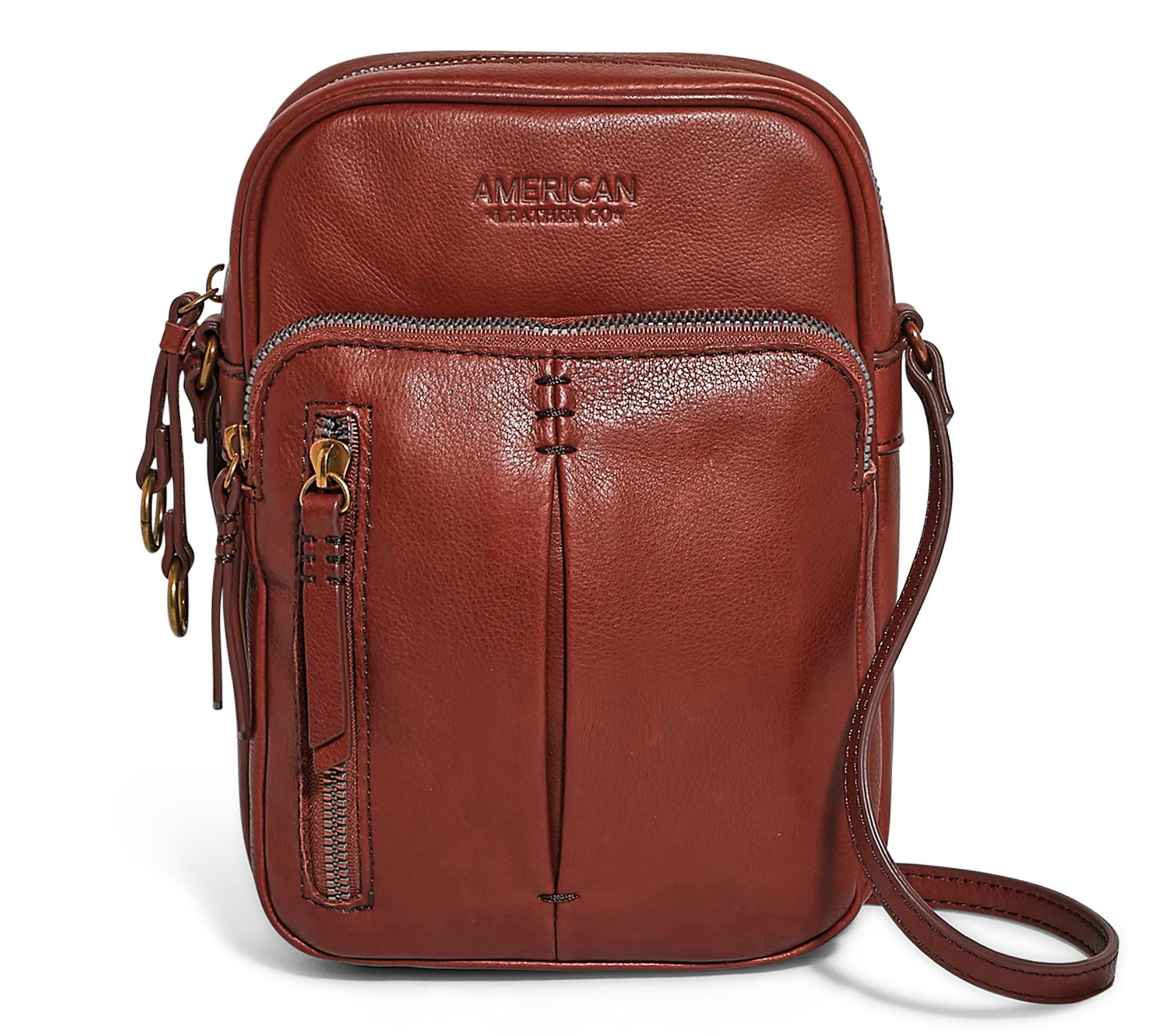 American Leather Co. Cleveland North/South Large Crossbody