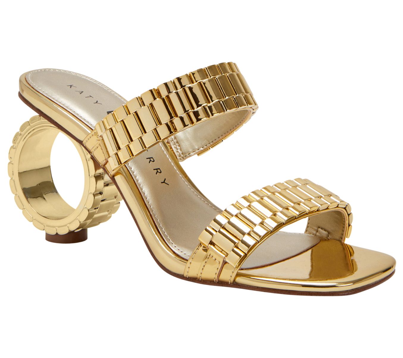 Katy Perry Linksy Heeled Sandal QVC