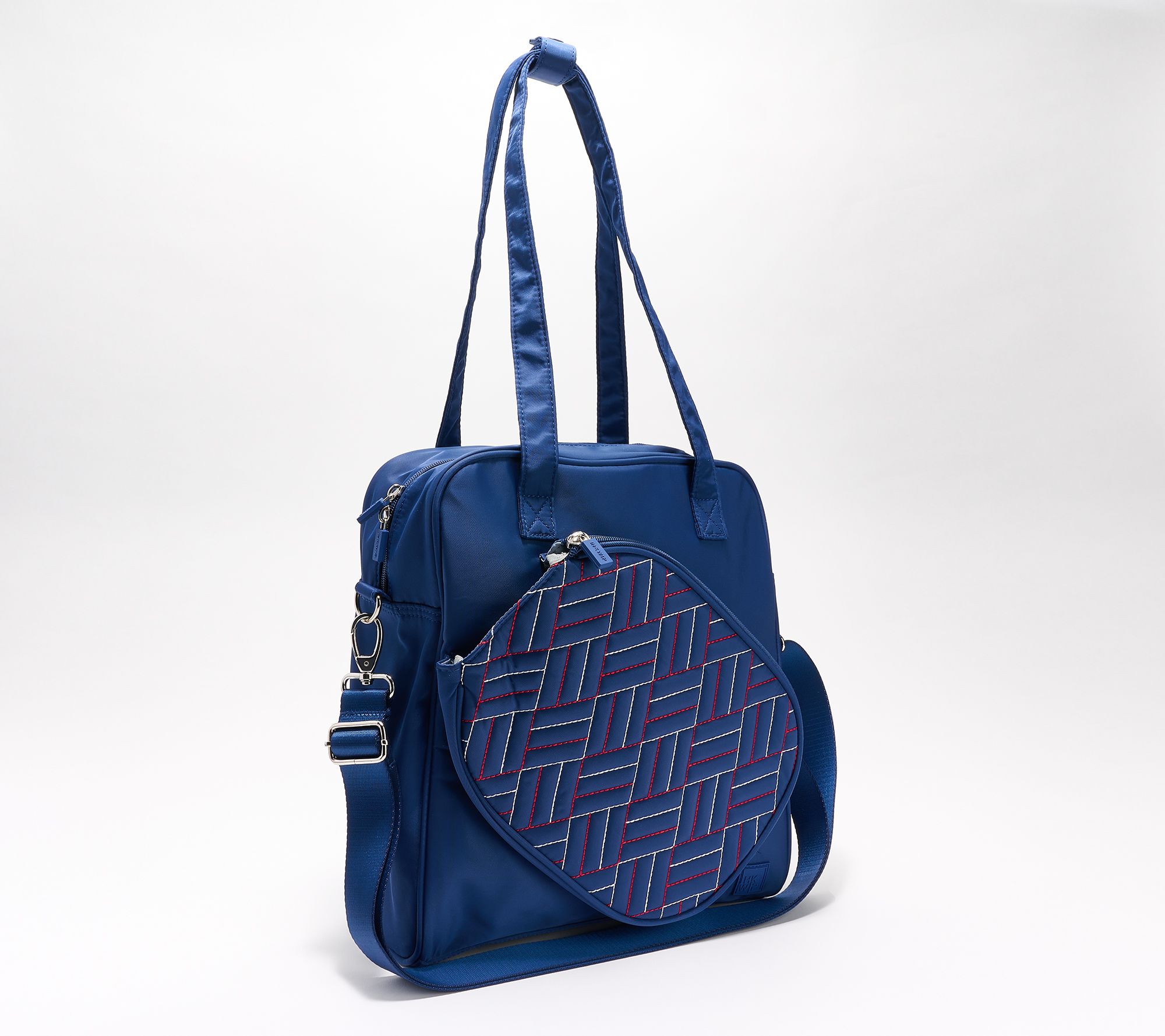 IHKWIP Quilted Pickleball Tote with Crossbody Strap