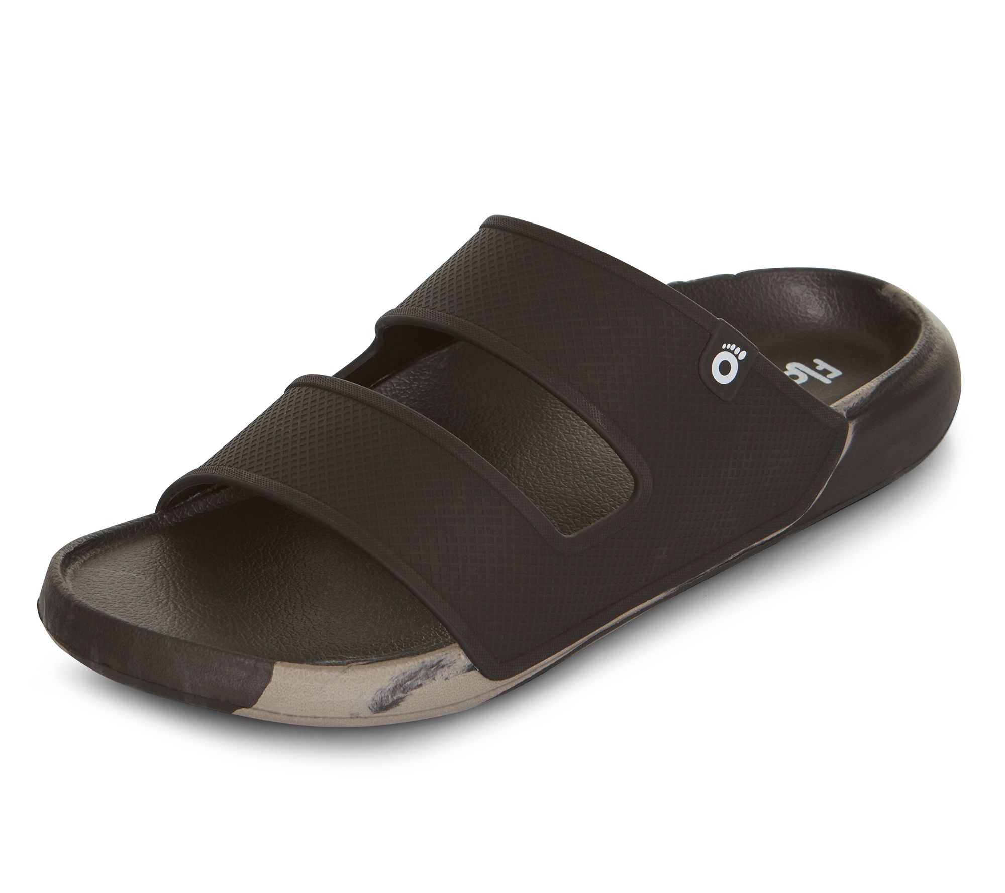 Floopi Men's Charles Double Strap Slide Sandal