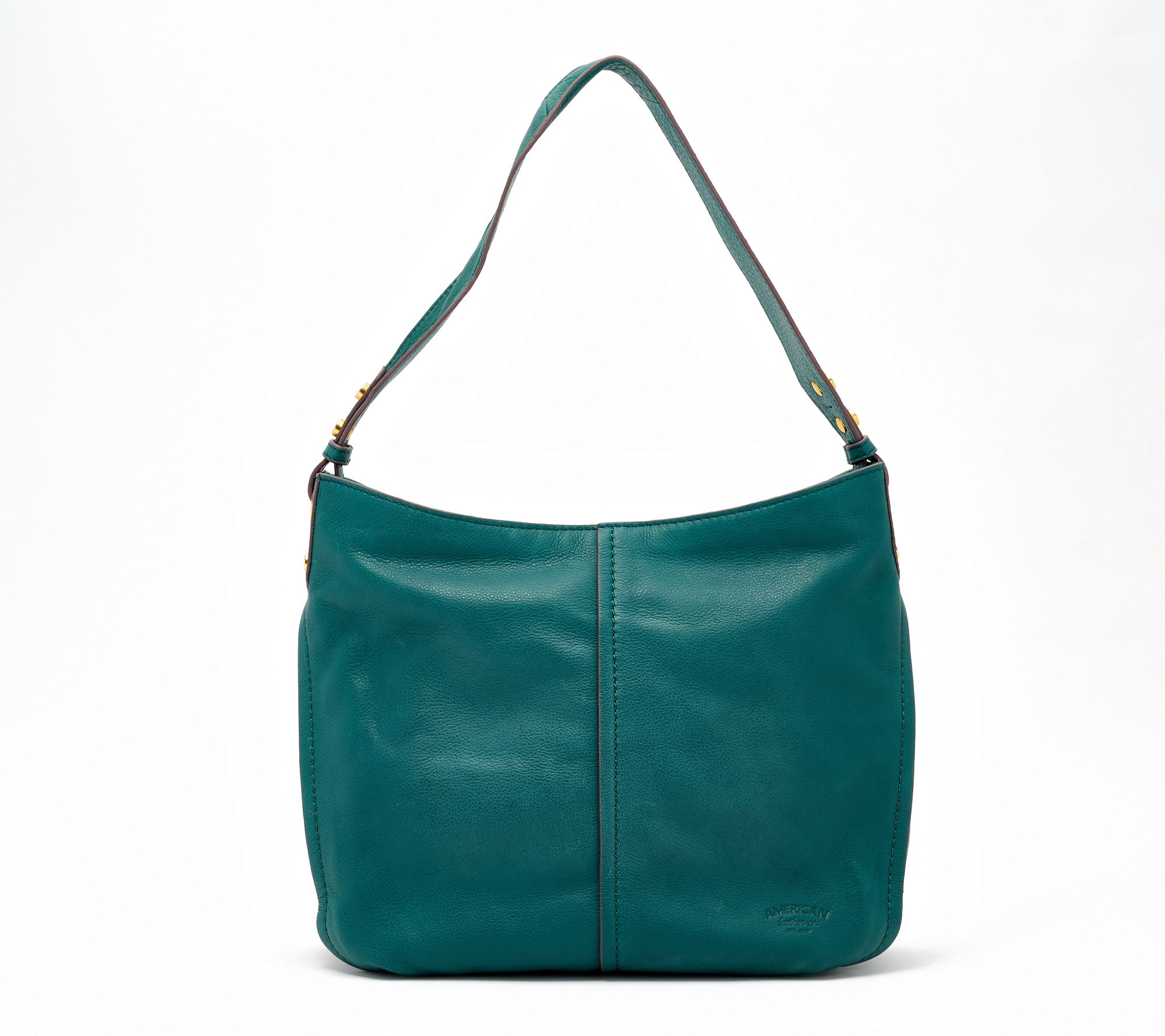 American Leather Co. Summit Medium Zip-Top Leather Hobo