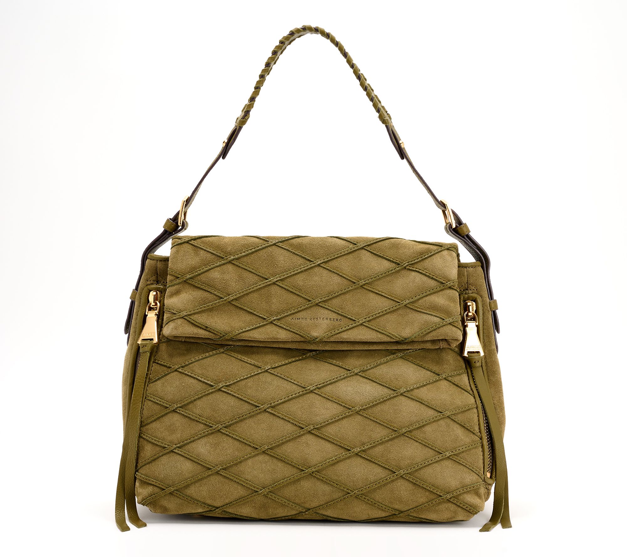 Aimee Kestenberg Leather Bali Double Entry Hobo Bag