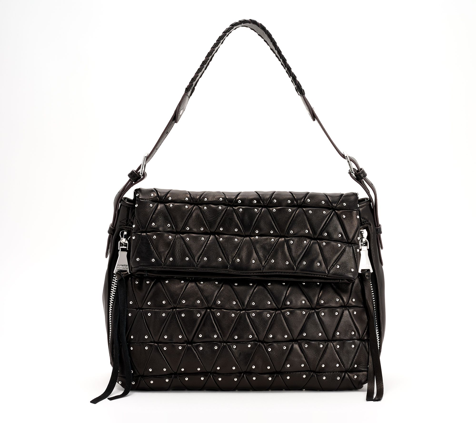 Aimee Kestenberg Leather Bali Double Entry Hobo Bag