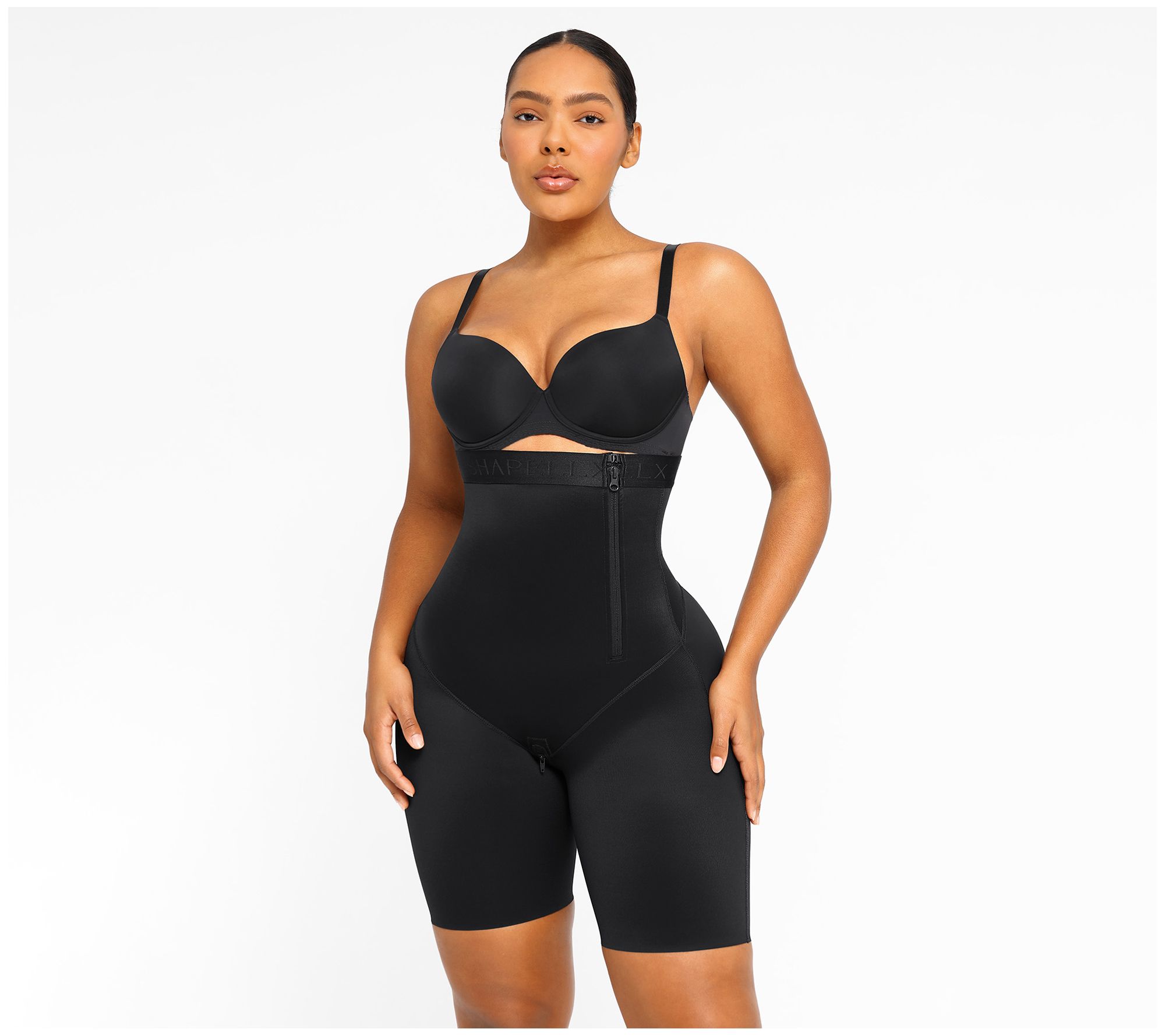 Shapellx AirSlim Shaping High Waist Logo Shorts