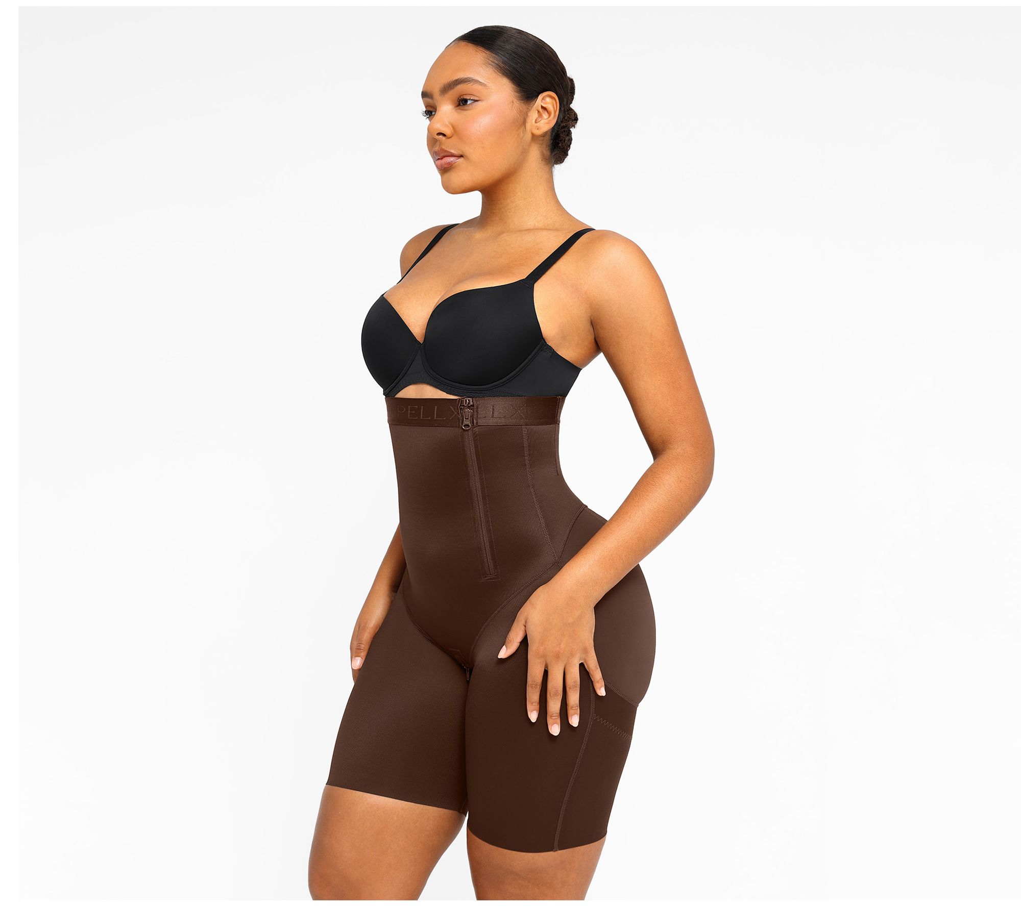Shapellx AirSlim Shaping High Waist Logo Shorts