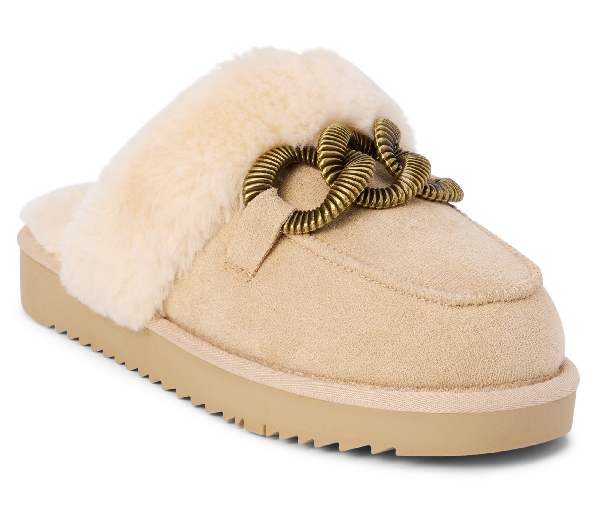 Beach by Matisse Slip On Faux Fur Mule- Taos