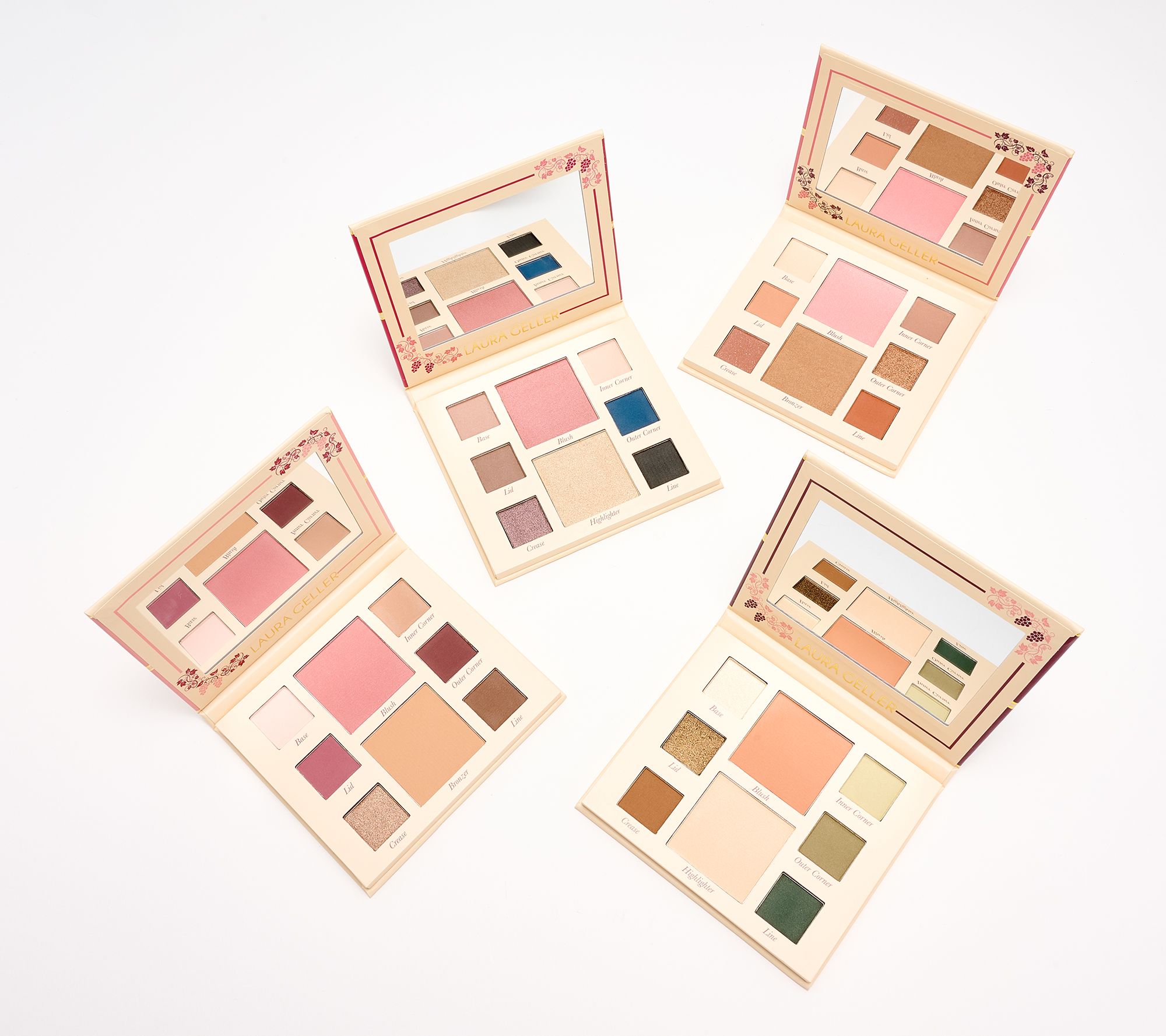 Laura Geller Party in a Palette Set of 4 Full Face Palettes - QVC.com