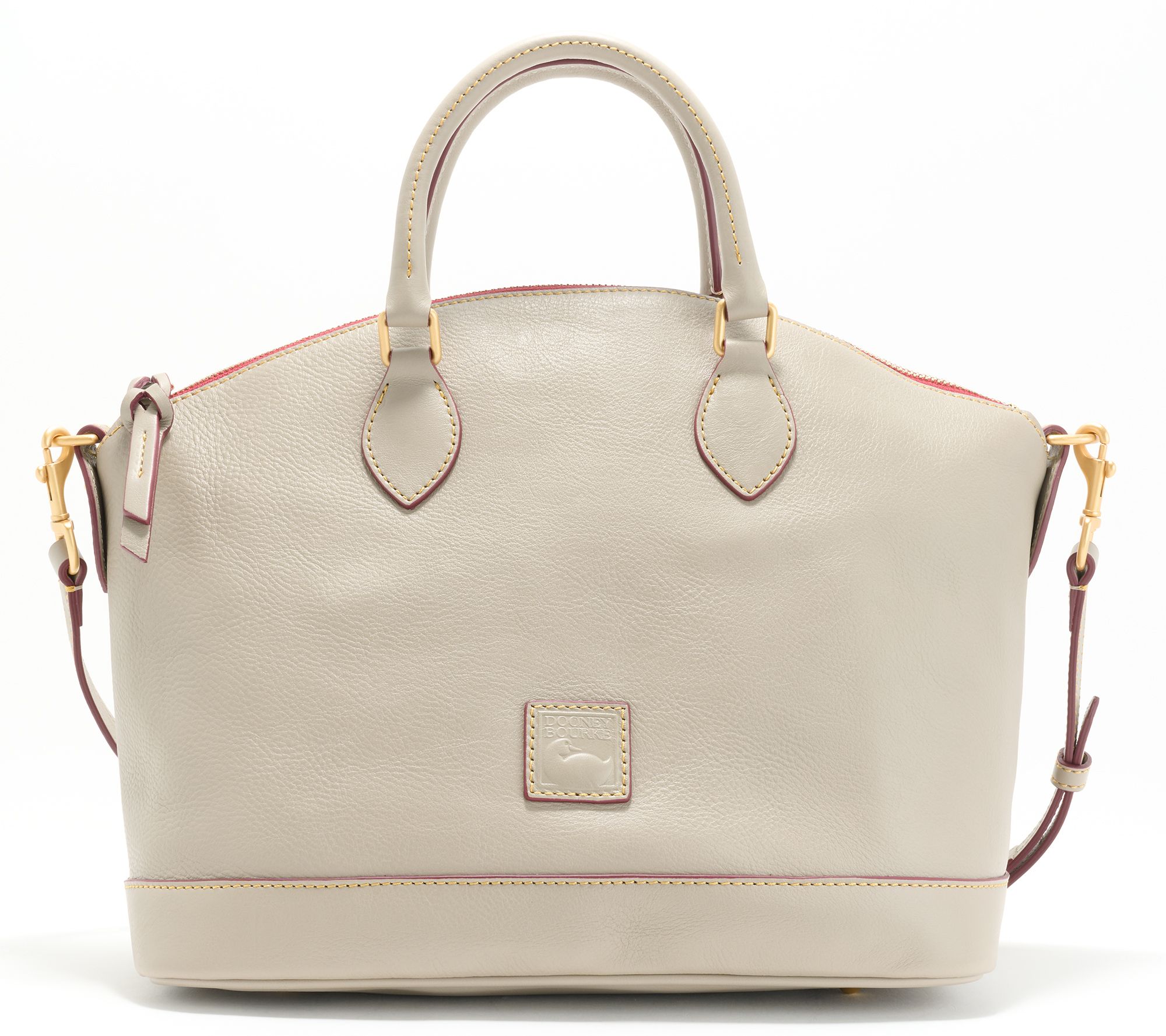 "As Is" Dooney & Bourke Florentine Leather Carissa Satchel
