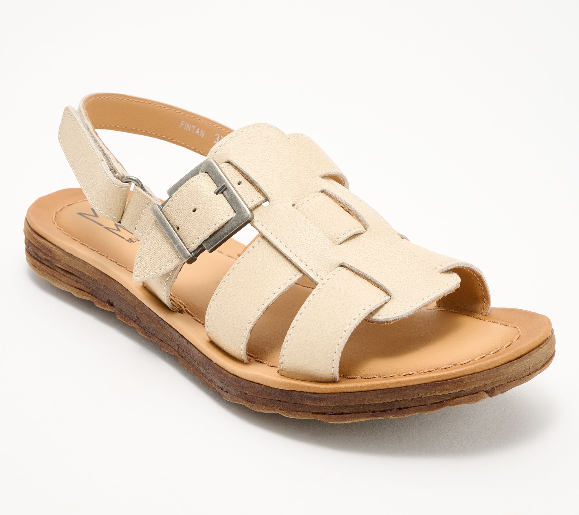 Miz Mooz Leather Backstrap Fisherman Sandals- Fintan