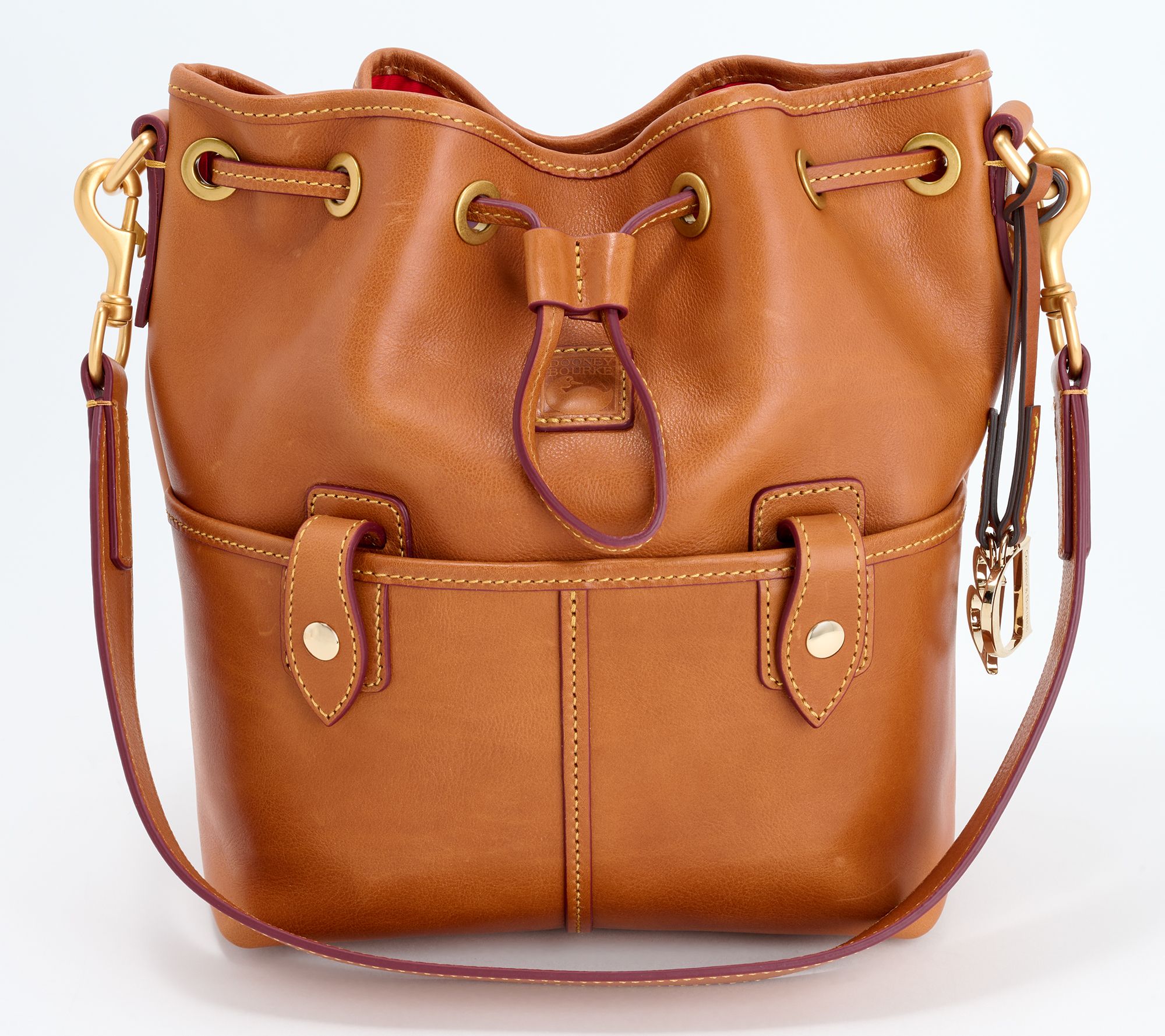  Dooney & Bourke Florentine Leather Drawstring