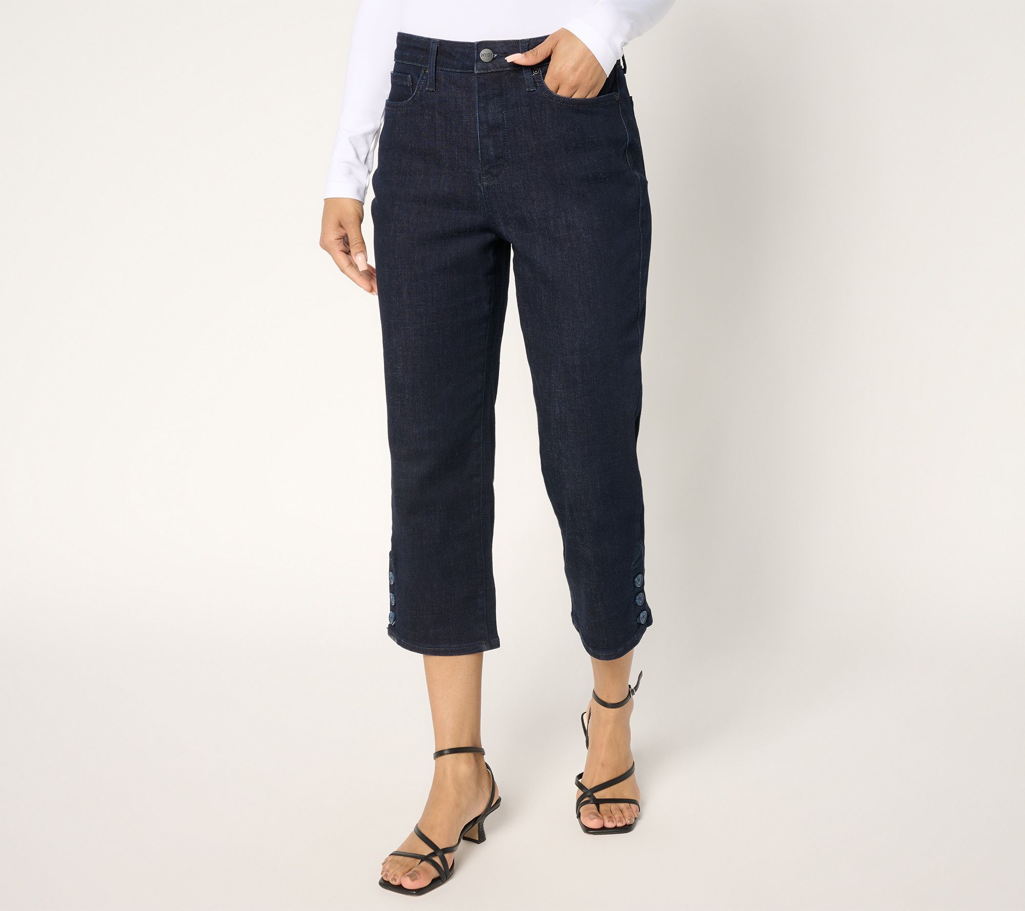 NYDJ Joni High Rise Relaxed Capri