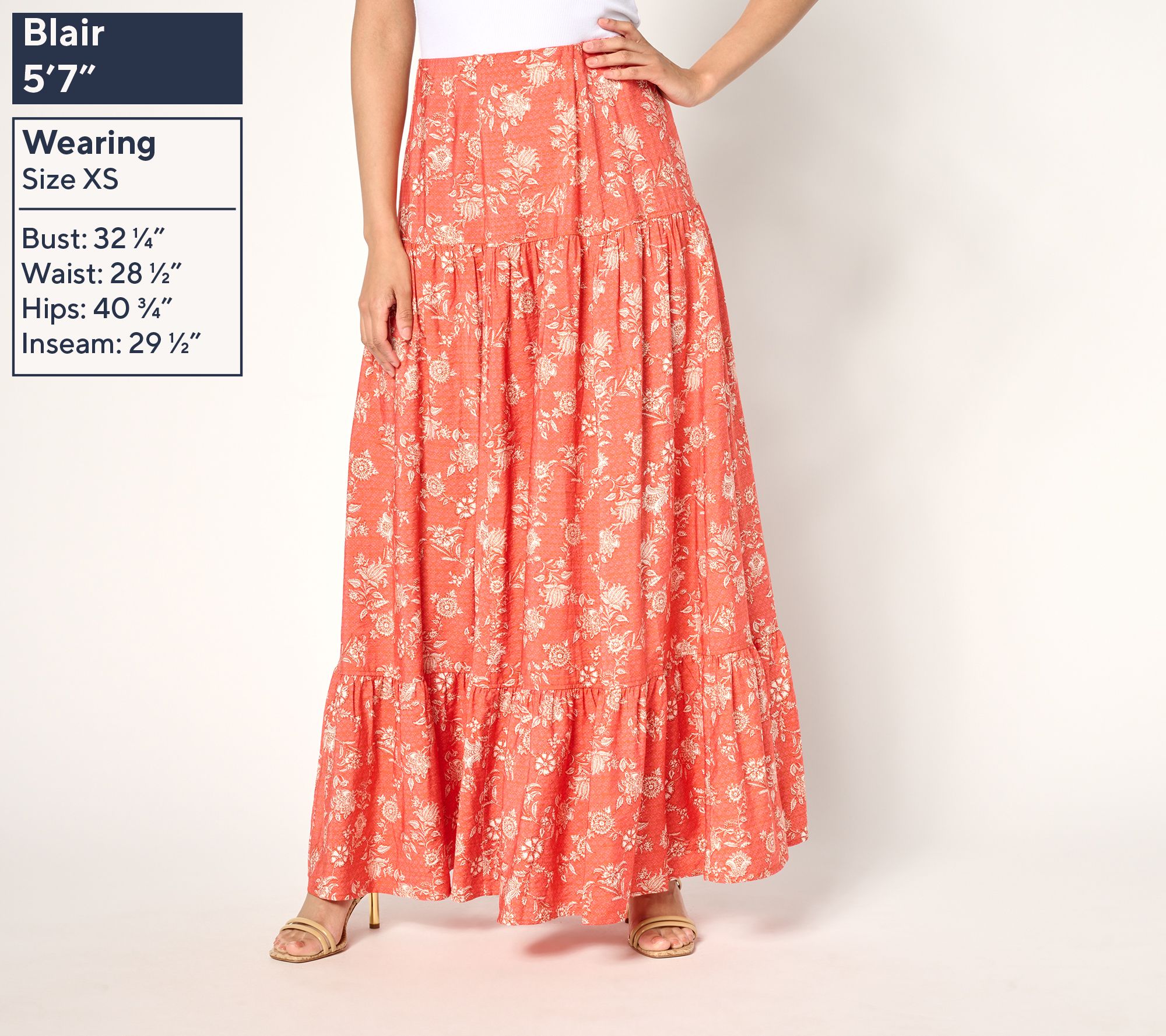 Ameri（アメリ）の「POSIE NOSTALGIC TIERED SKIRT（スカート